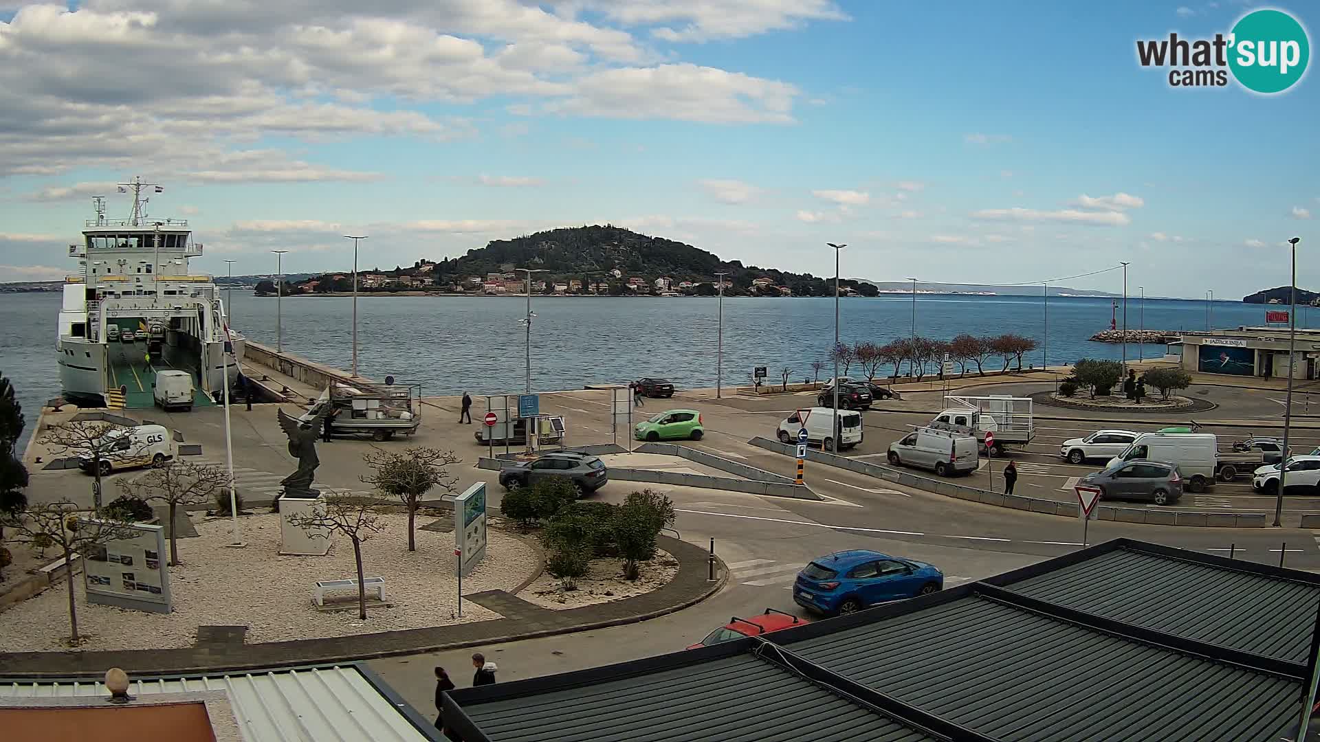 UGLJAN Webcam – Preko-Fähre nach Zadar