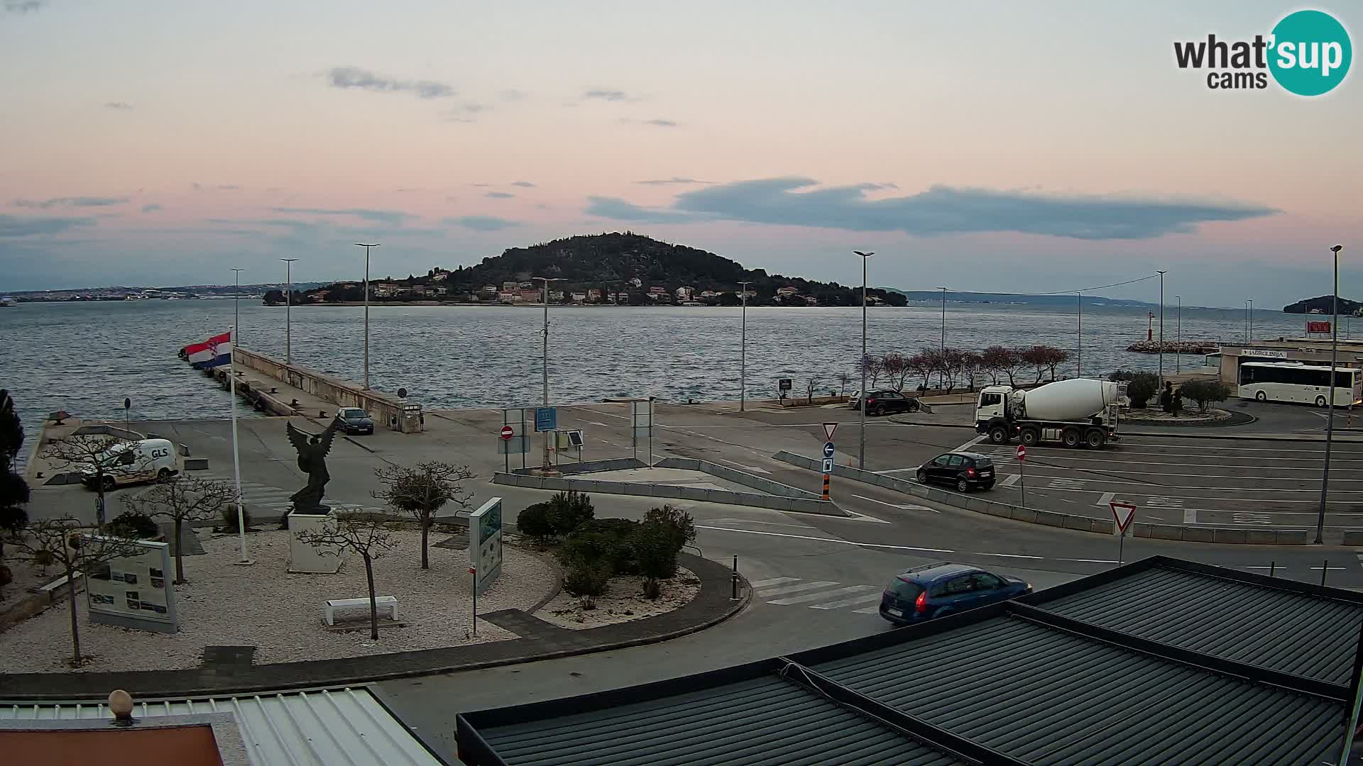 Cámara web UGLJAN – Transportar de Preko a Zadar