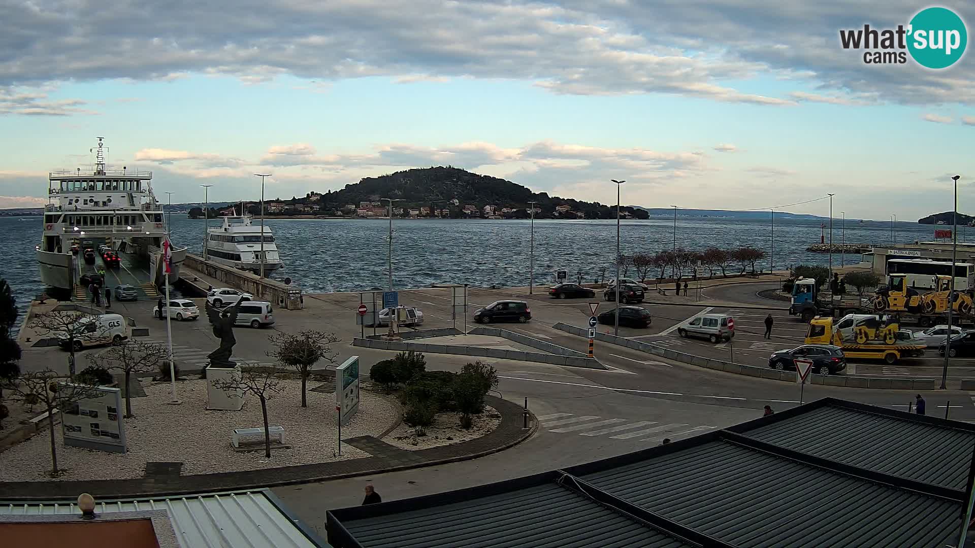 Web cam UGLJAN – Ferry de Preko à Zadar