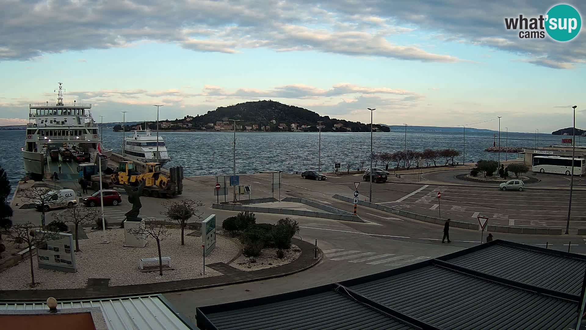 Web cam UGLJAN – Ferry de Preko à Zadar