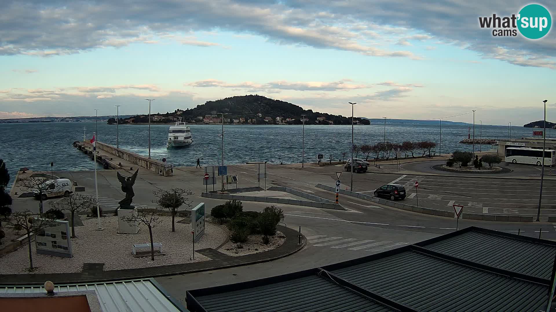 UGLJAN Webcam – Preko-Fähre nach Zadar