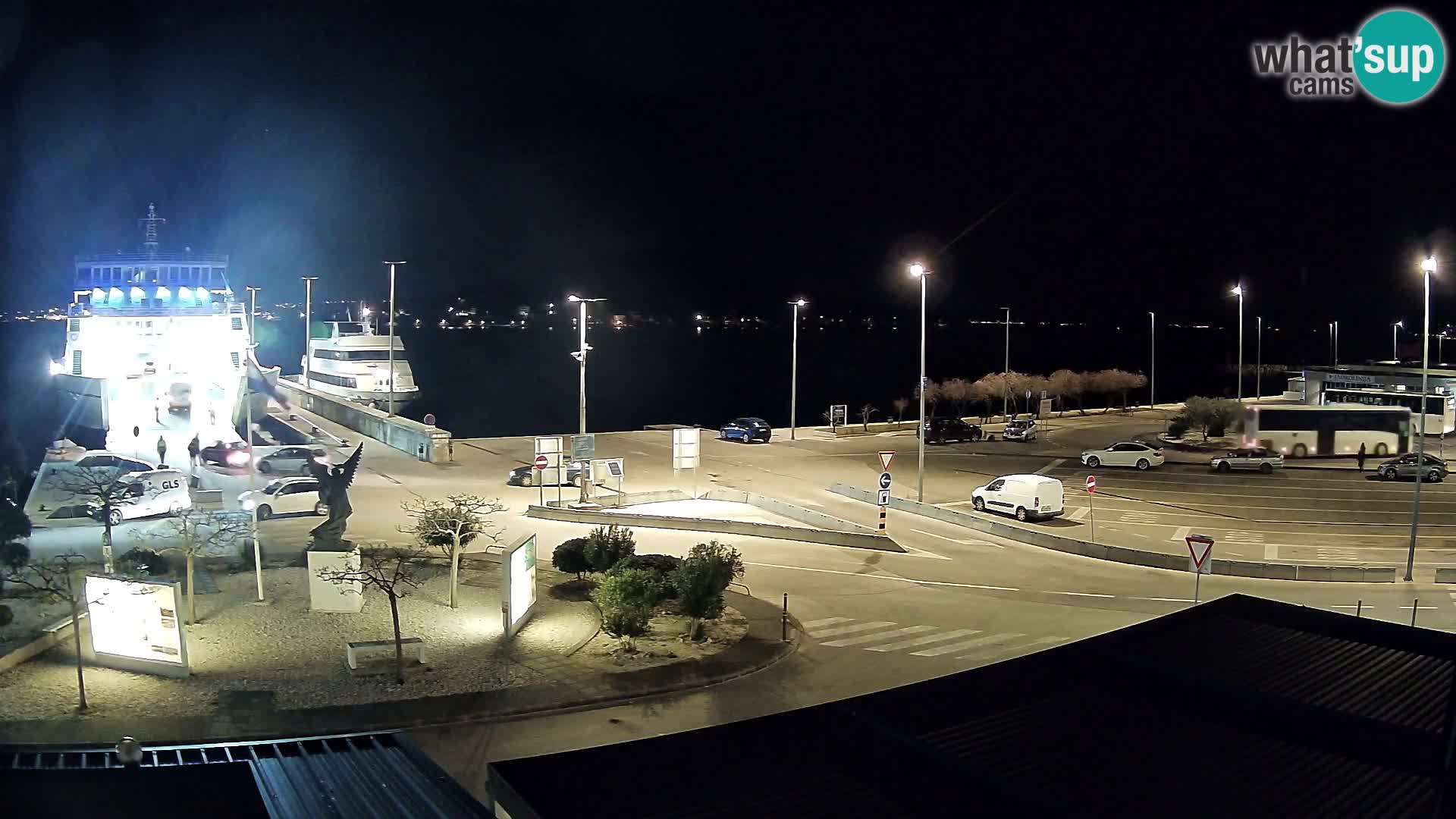 Webcam Ugljan – Preko Ferry to Zadar