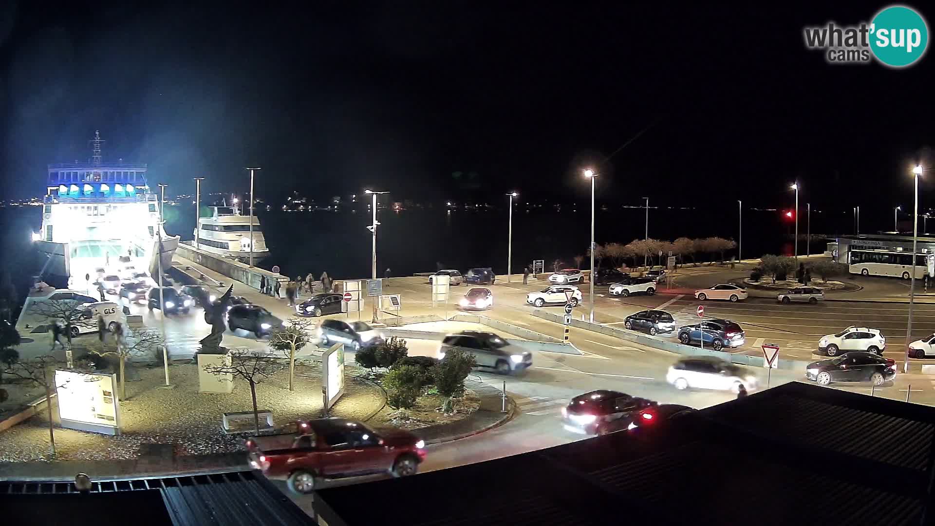 Webcam Ugljan – Preko Ferry to Zadar