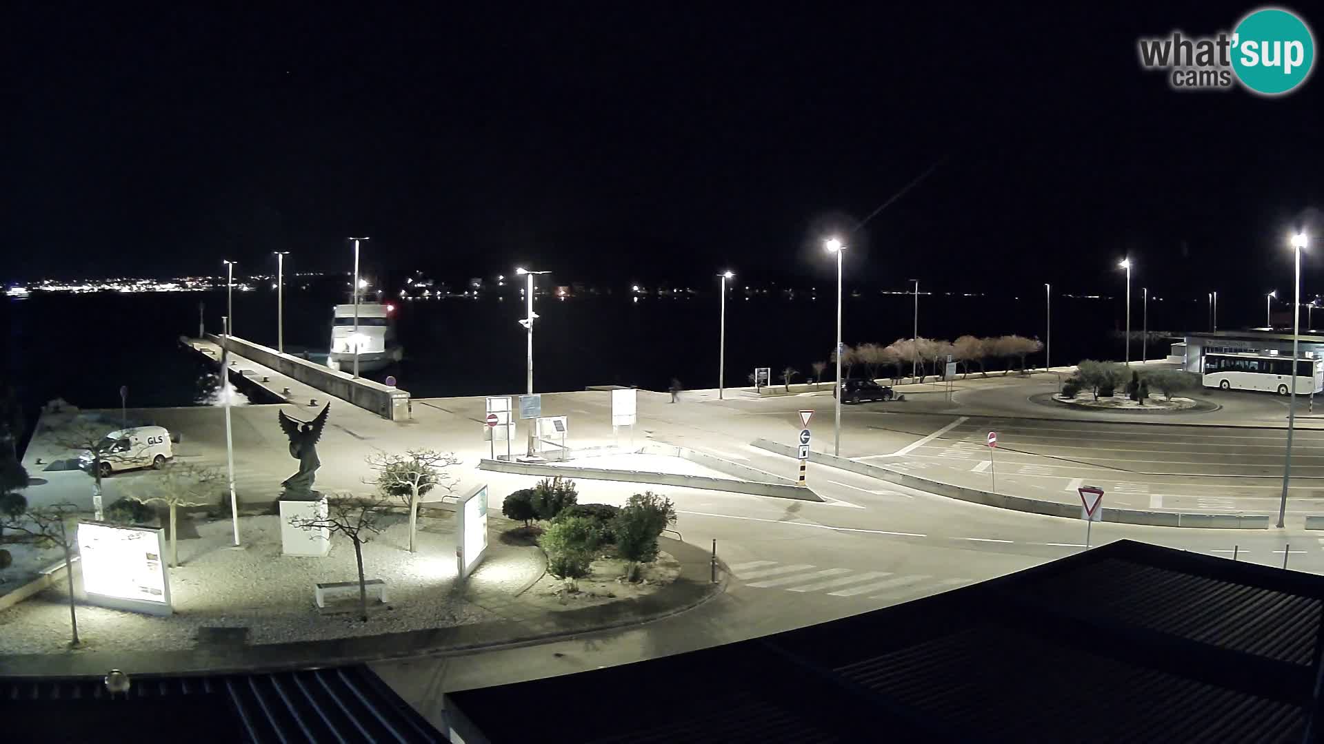 Spletna kamera Ugljan – trajekt Preko – Zadar