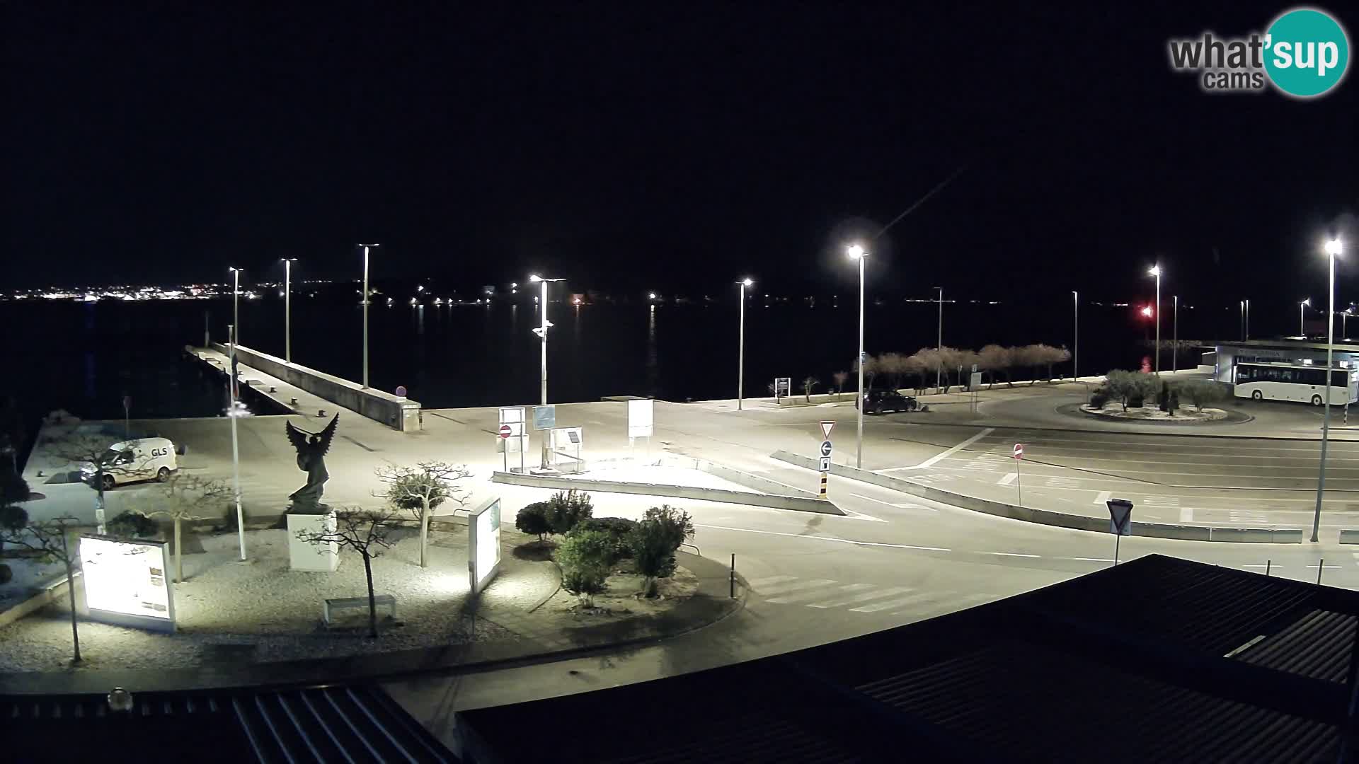 Webcam Ugljan – Preko Ferry to Zadar