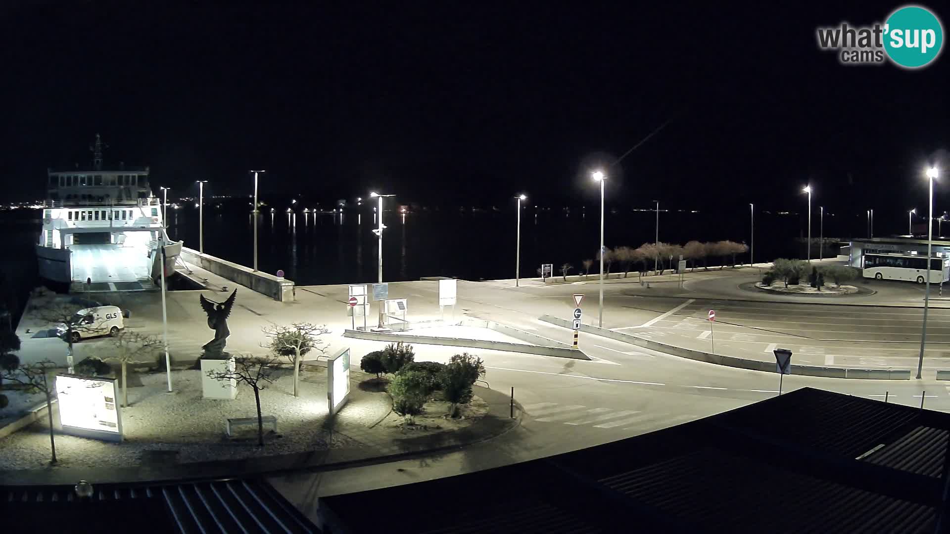 Spletna kamera Ugljan – trajekt Preko – Zadar