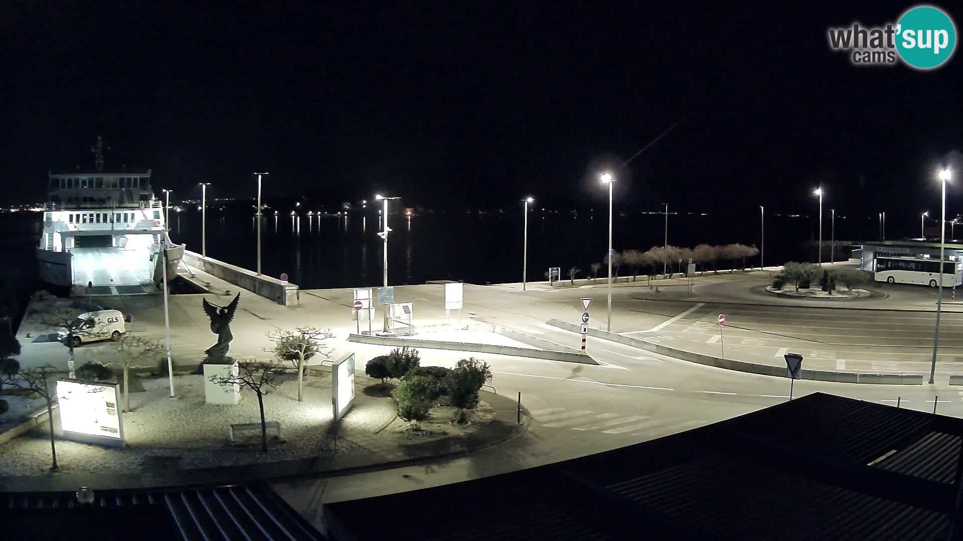 Web kamera Ugljan – Preko trajekt za Zadar