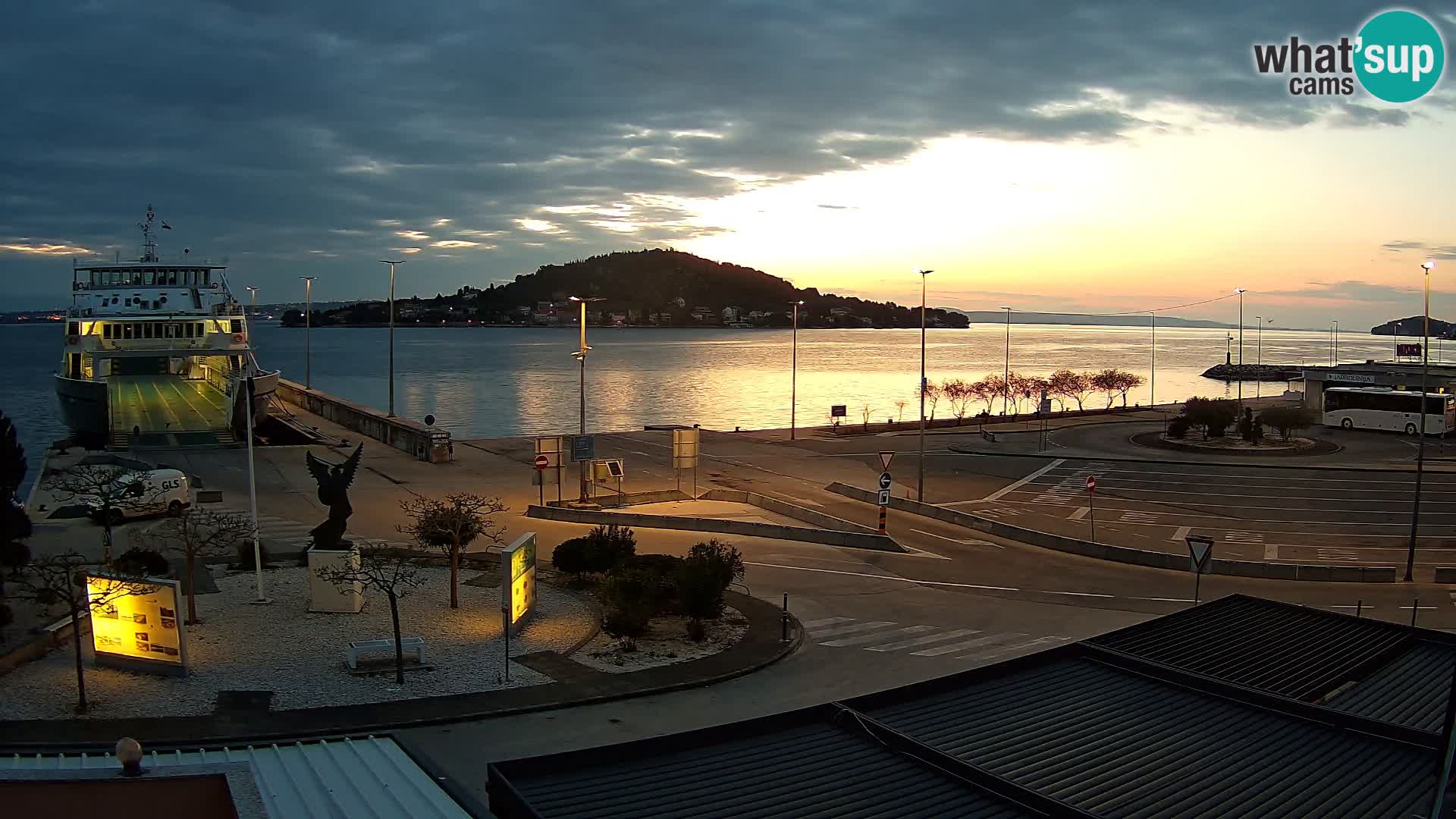 Webcam Ugljan – Preko Ferry to Zadar