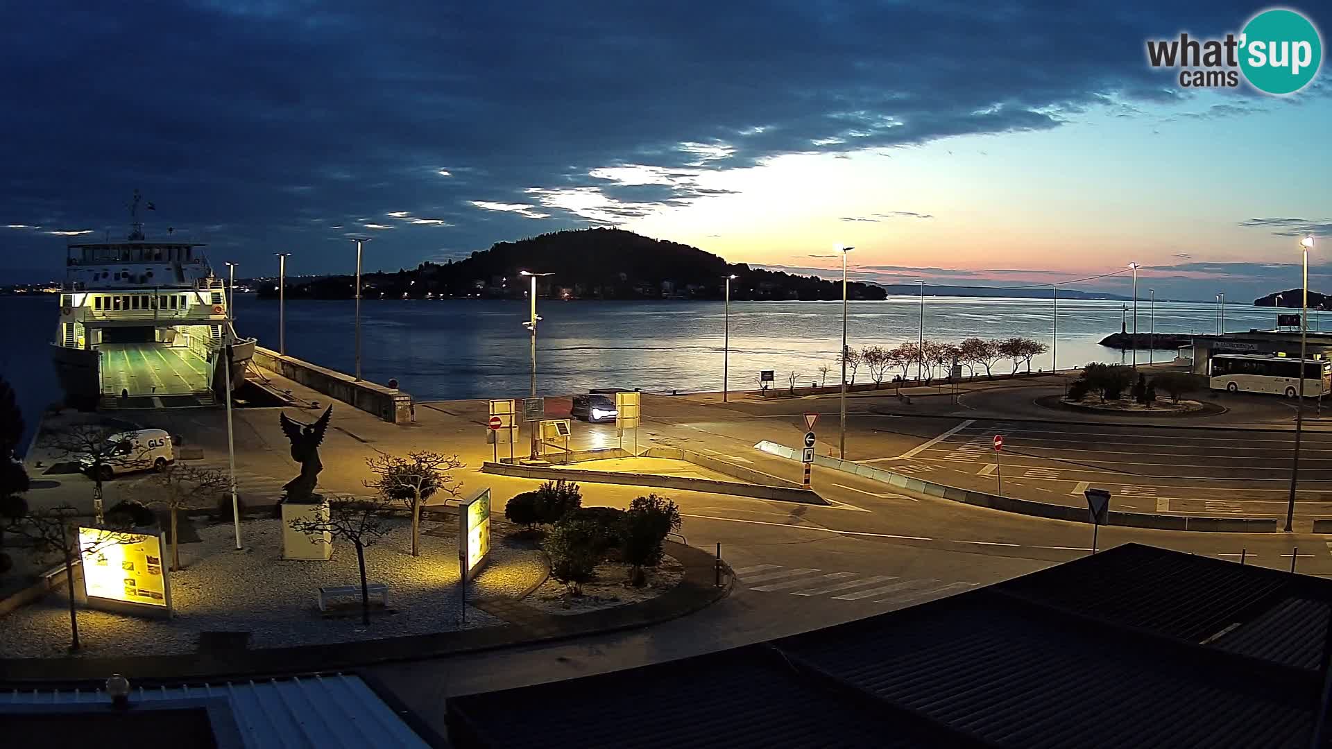 UGLJAN Webcam – Preko-Fähre nach Zadar