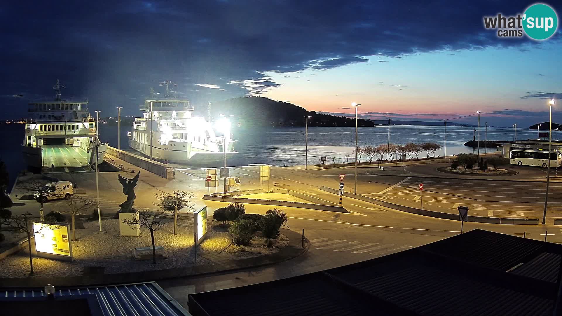 Web cam UGLJAN – Ferry de Preko à Zadar