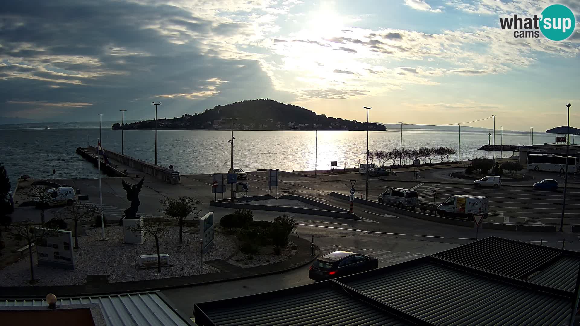 Webcam Ugljan – Preko Ferry to Zadar