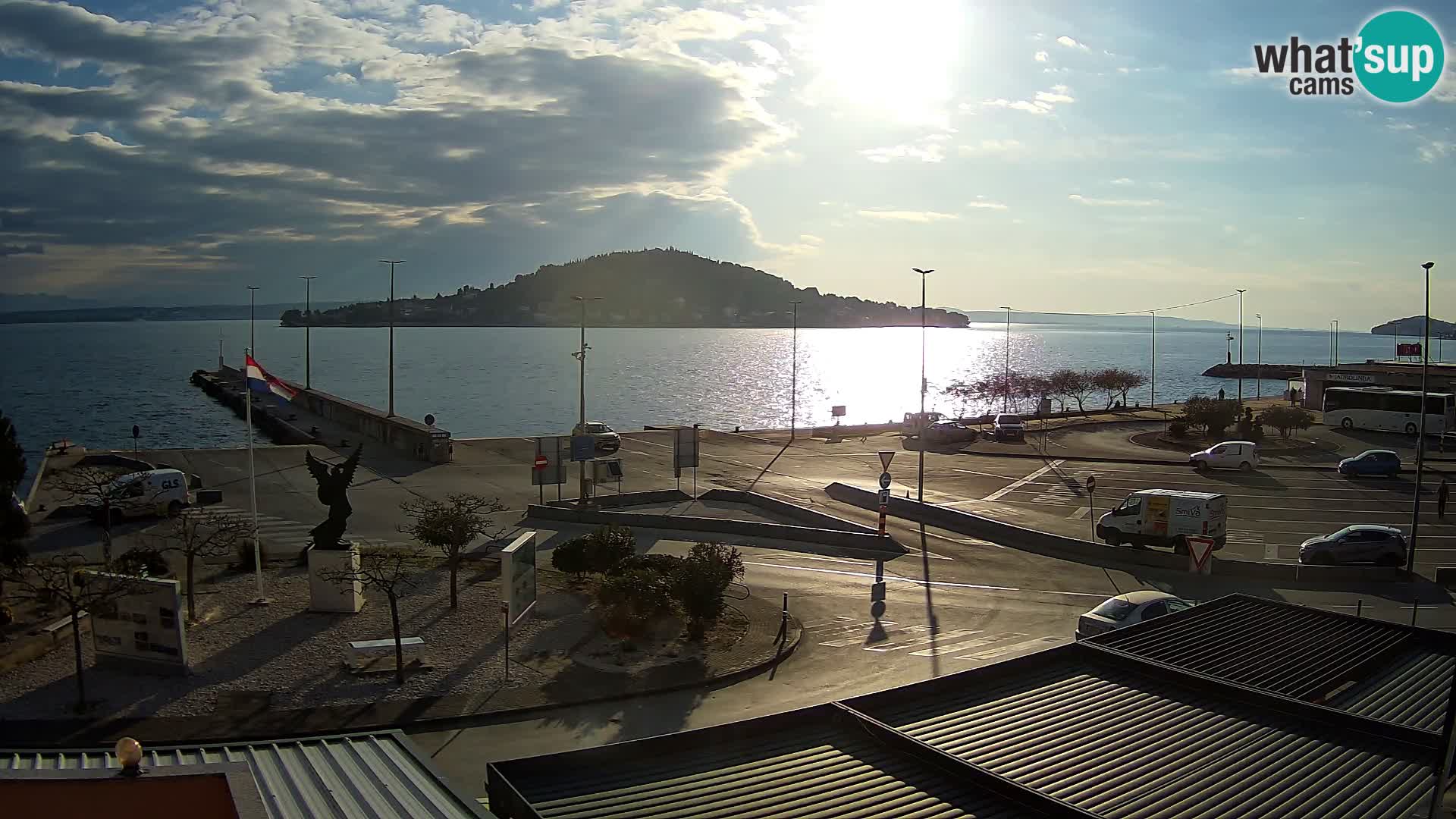 Webcam Ugljan – Preko Ferry to Zadar