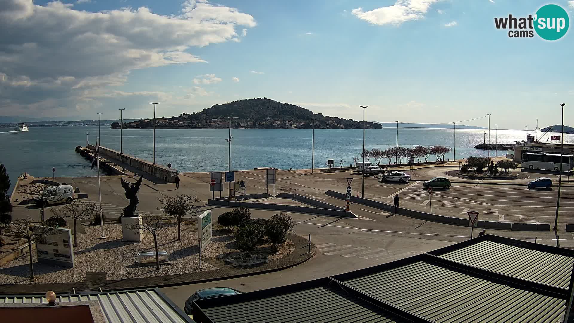 UGLJAN Webcam – Preko-Fähre nach Zadar
