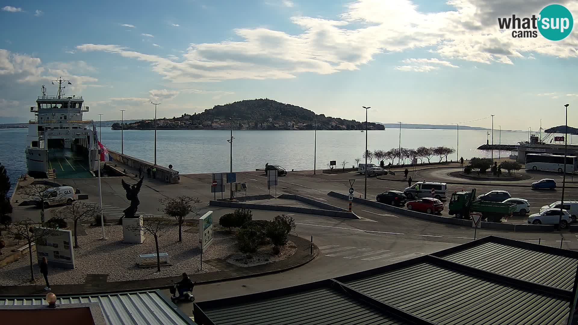 Web cam UGLJAN – Ferry de Preko à Zadar