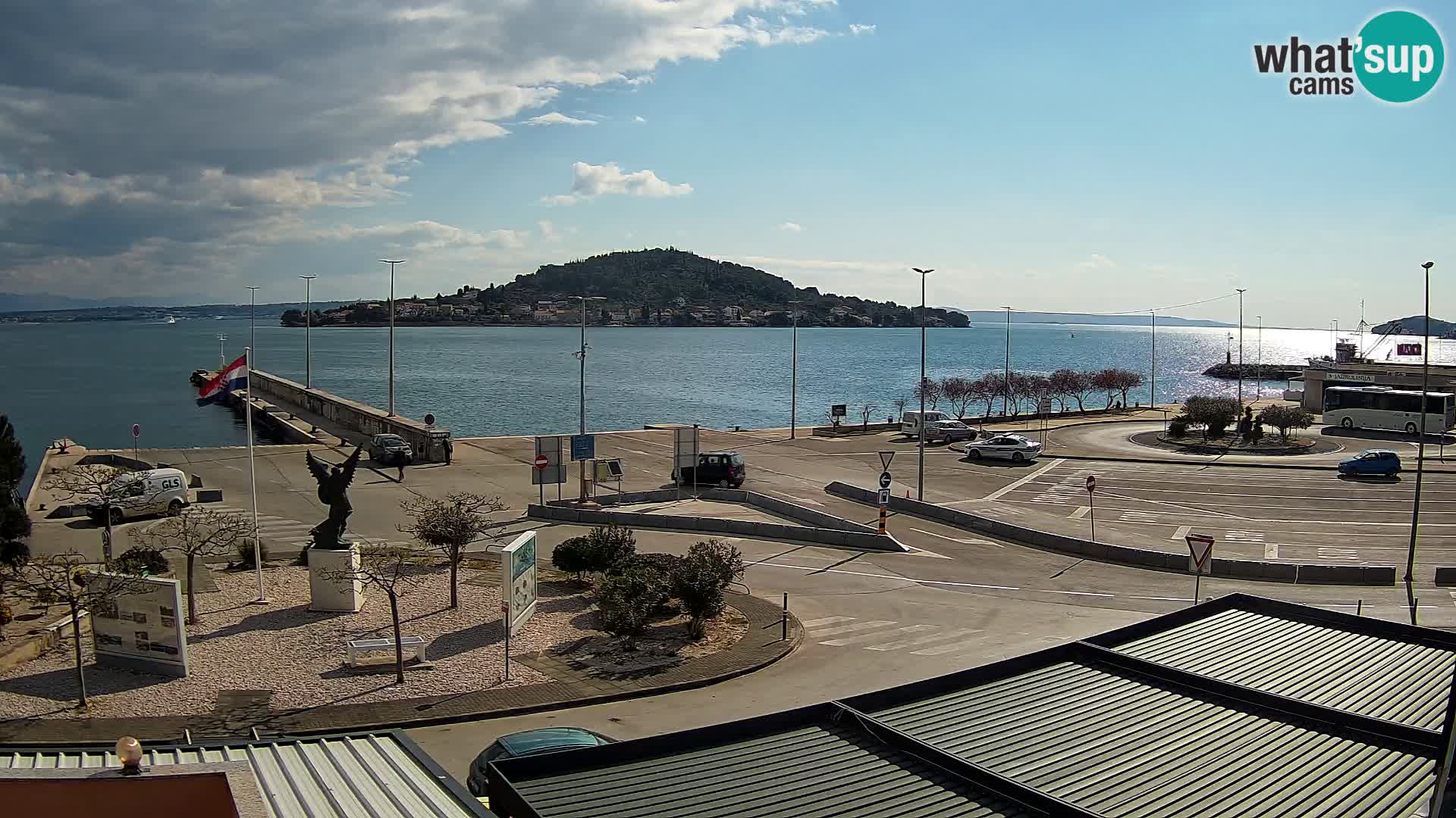 Web cam UGLJAN – Ferry de Preko à Zadar