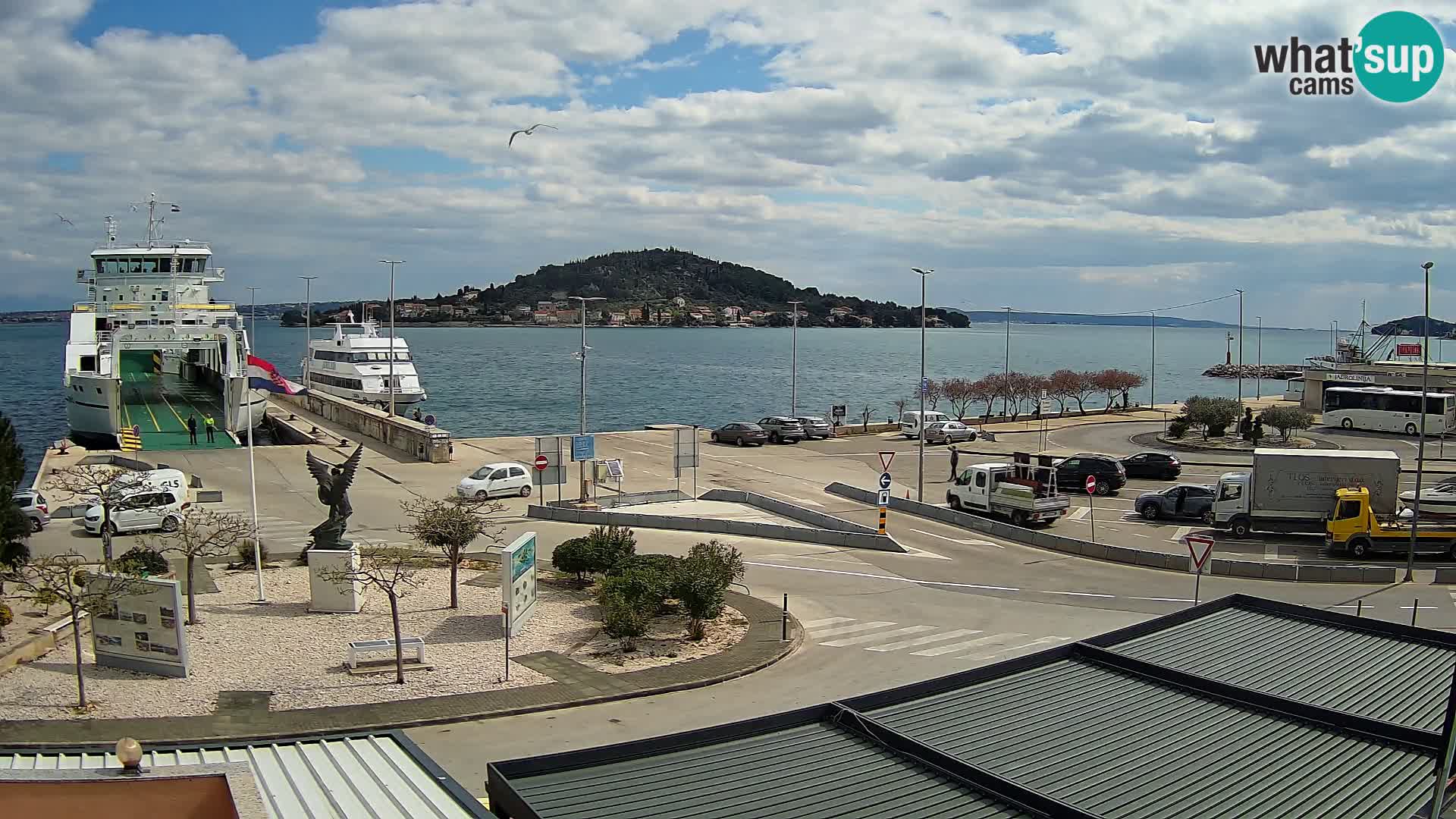 Cámara web UGLJAN – Transportar de Preko a Zadar