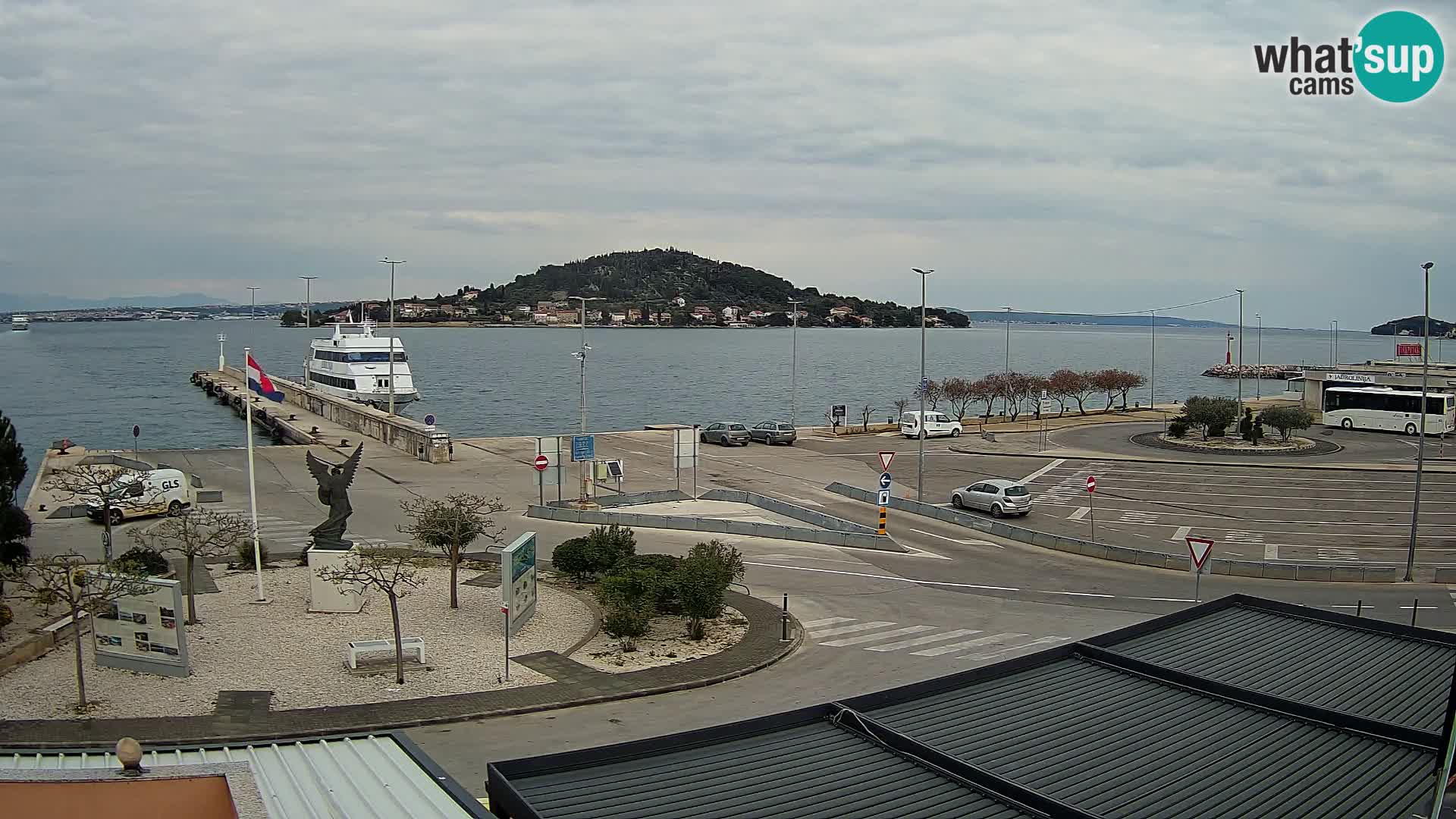 Webcam Ugljan – Preko Ferry to Zadar