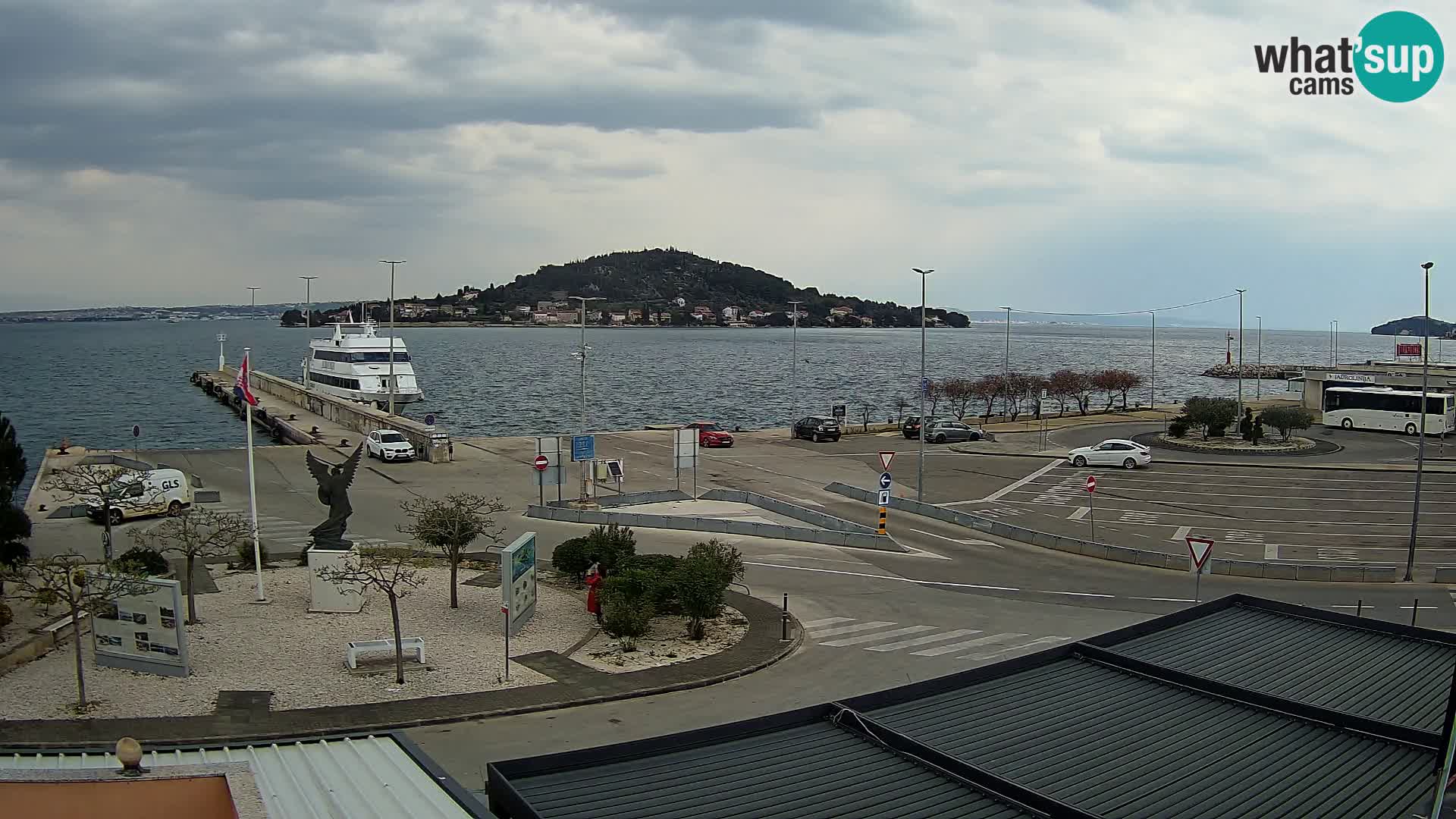 Webcam Ugljan – Preko Ferry to Zadar