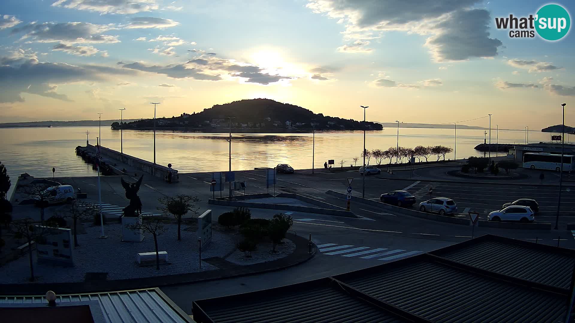 Webcam Ugljan – Preko Ferry to Zadar