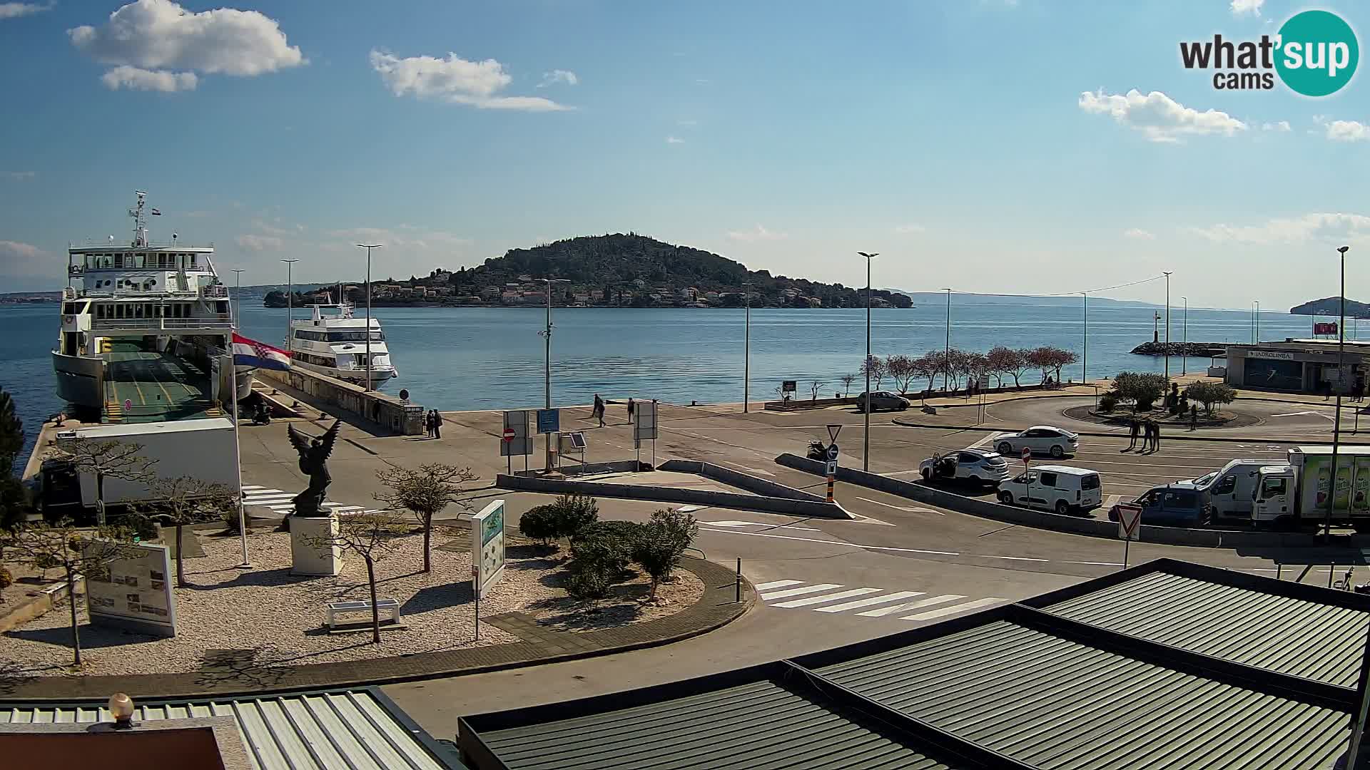 Web cam UGLJAN – Ferry de Preko à Zadar