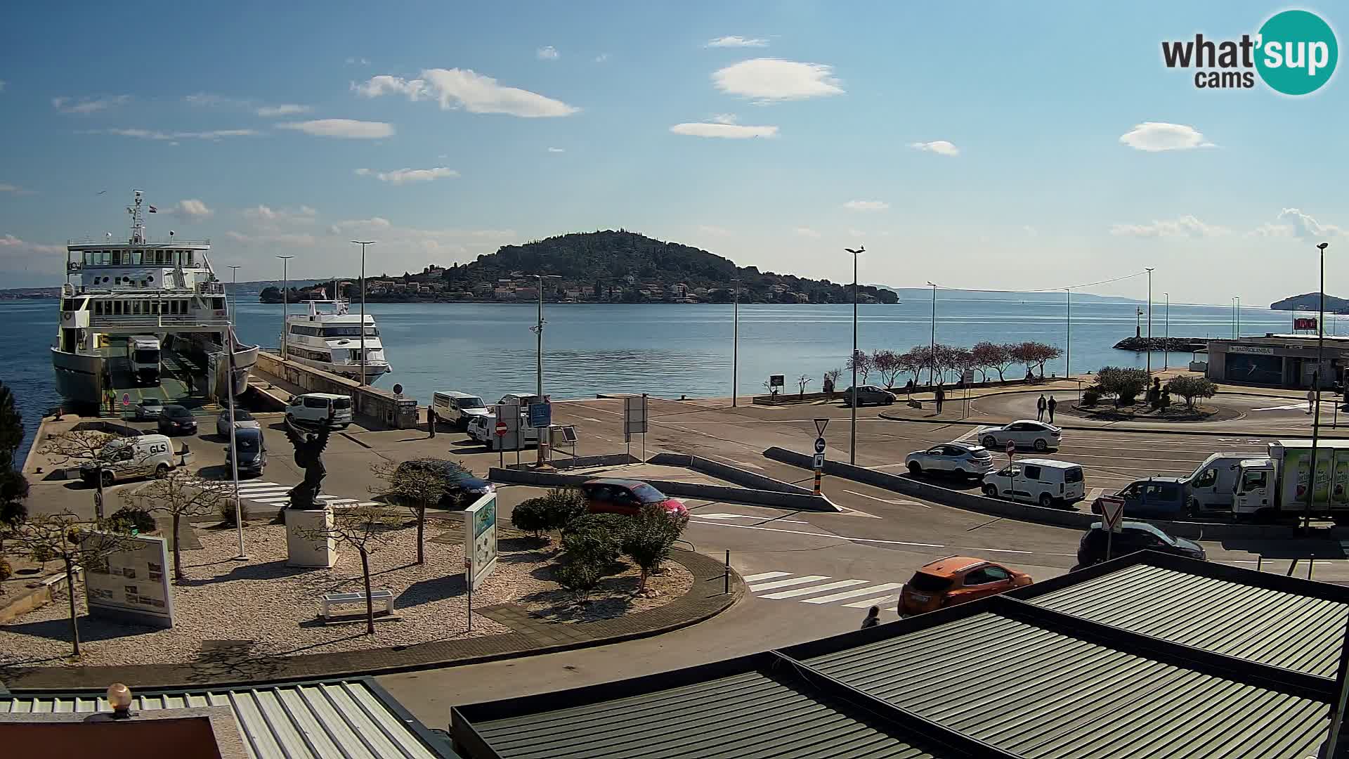 Web cam UGLJAN – Ferry de Preko à Zadar