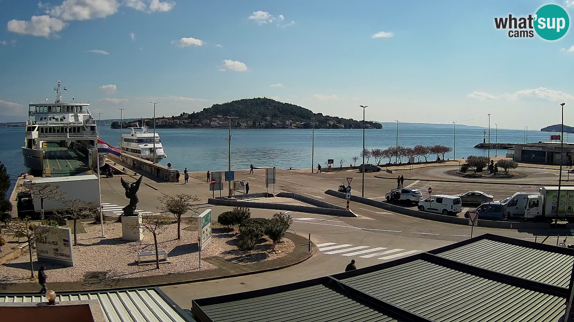 Web cam UGLJAN – Ferry de Preko à Zadar