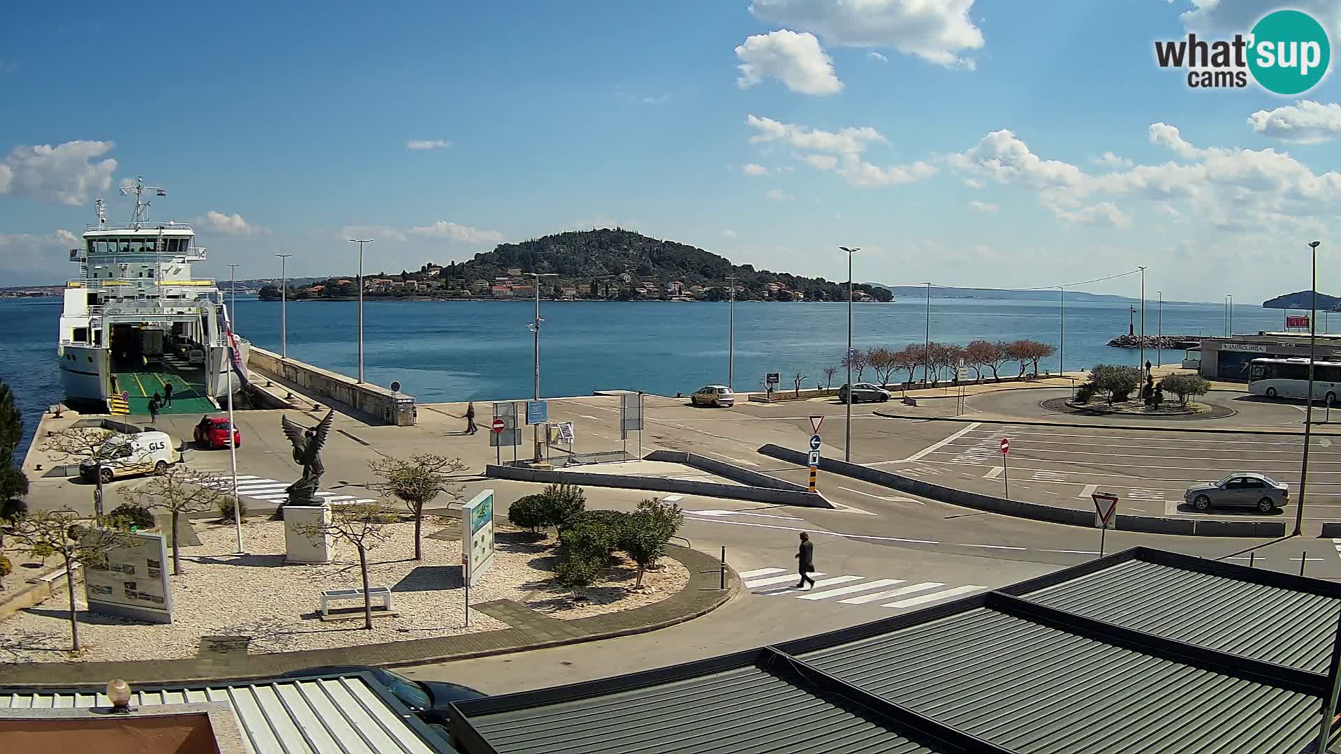 Web cam UGLJAN – Ferry de Preko à Zadar