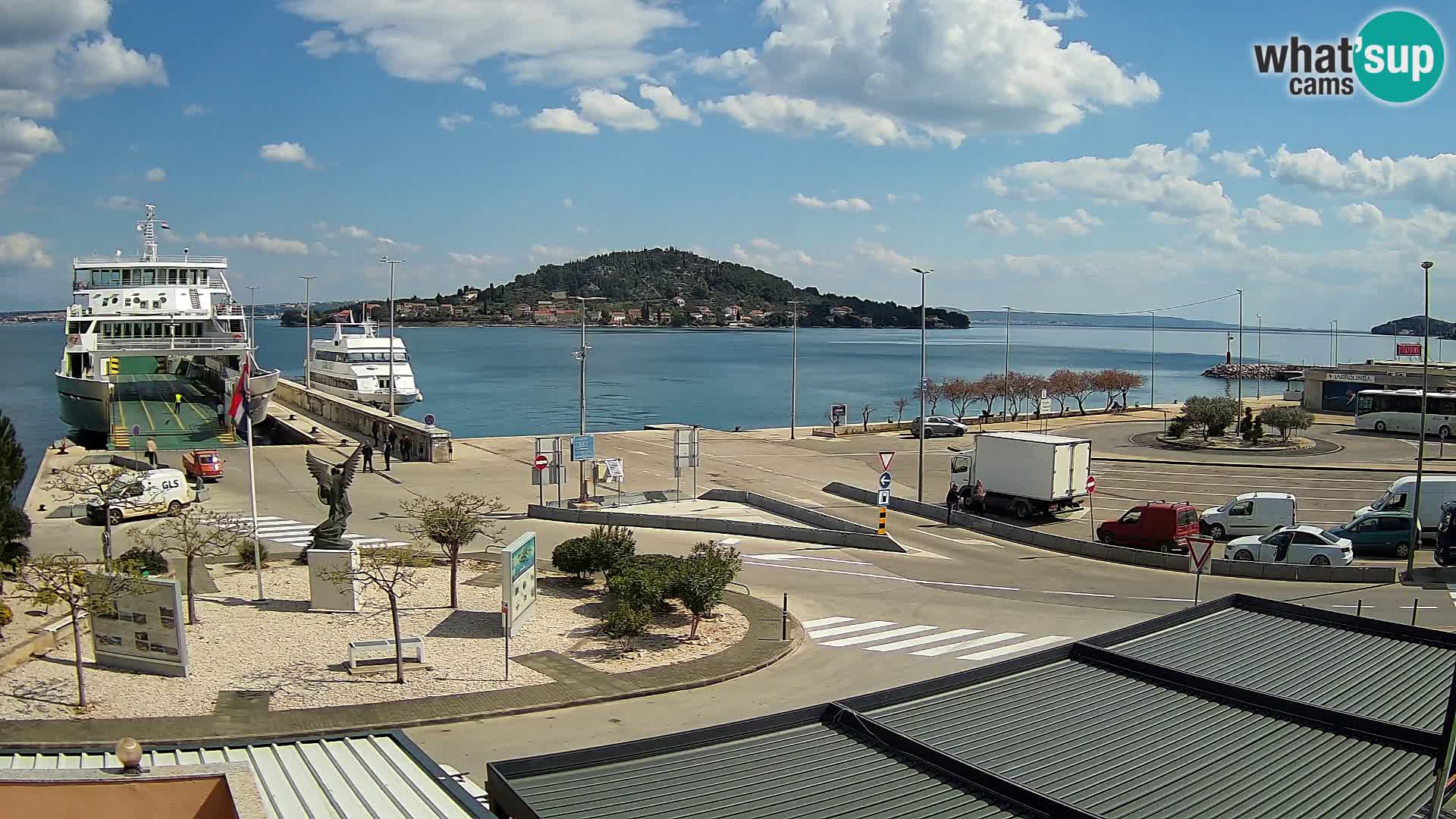 Web cam UGLJAN – Ferry de Preko à Zadar