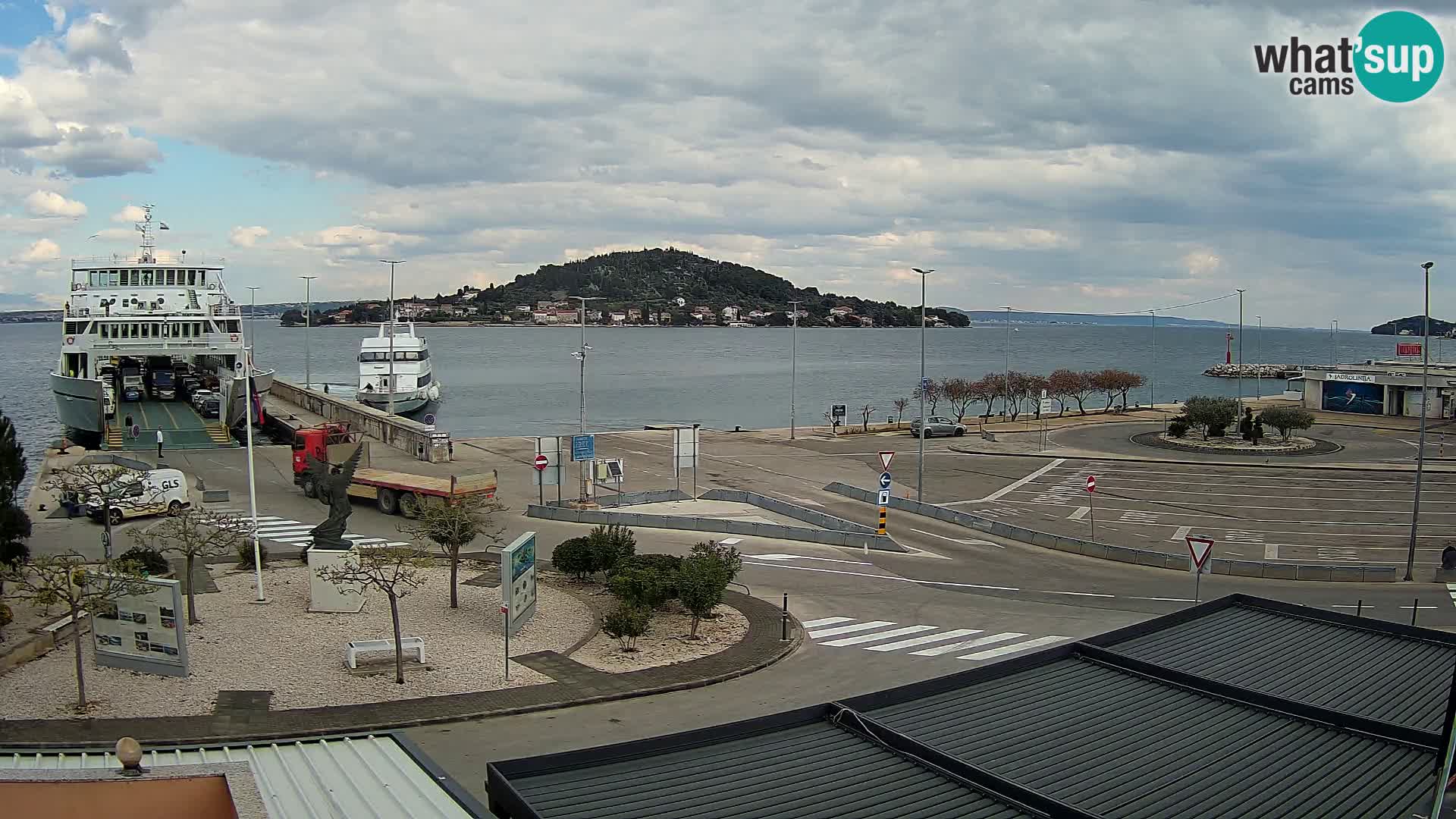 Cámara web UGLJAN – Transportar de Preko a Zadar