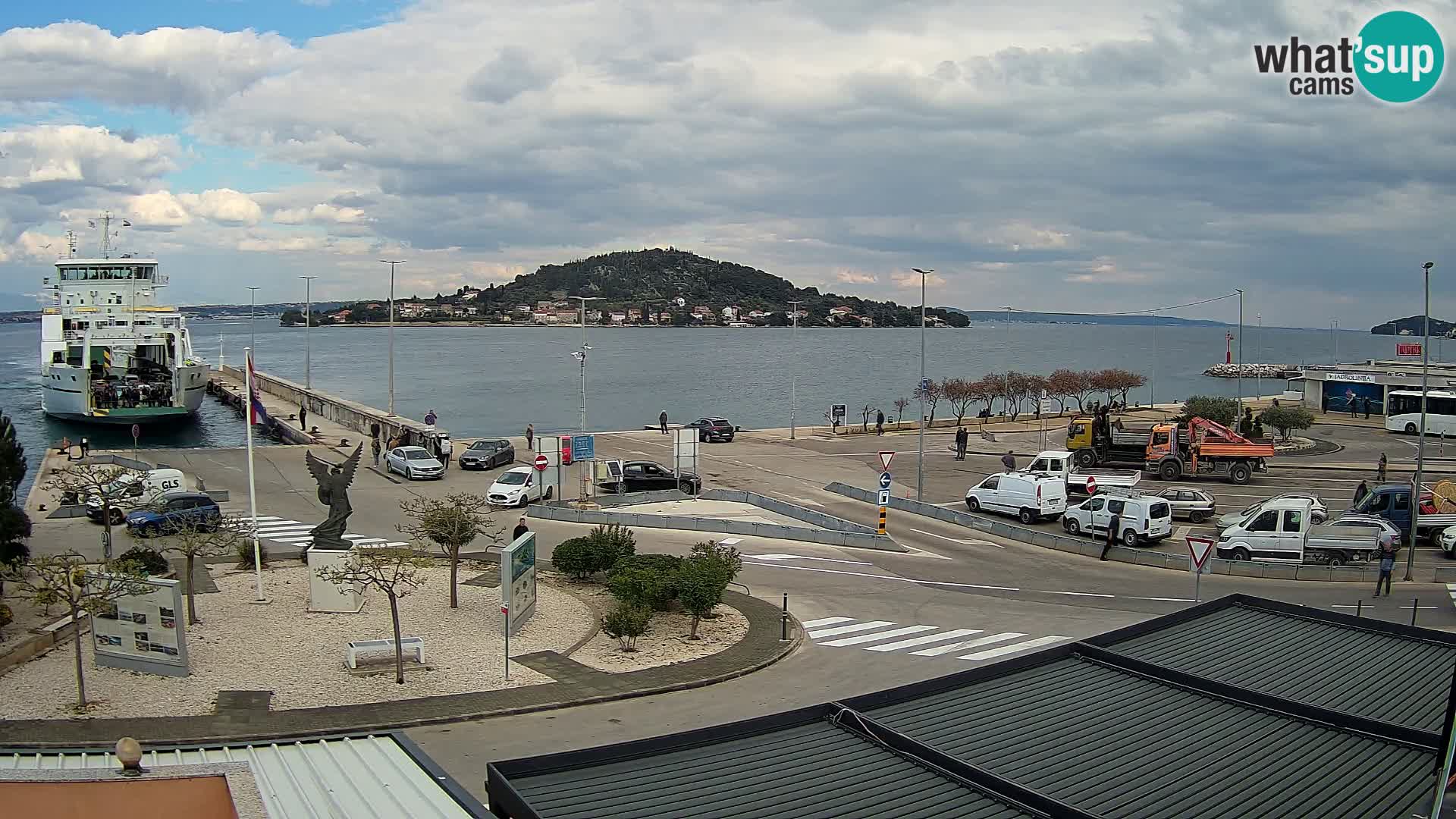 UGLJAN Webcam – Preko-Fähre nach Zadar