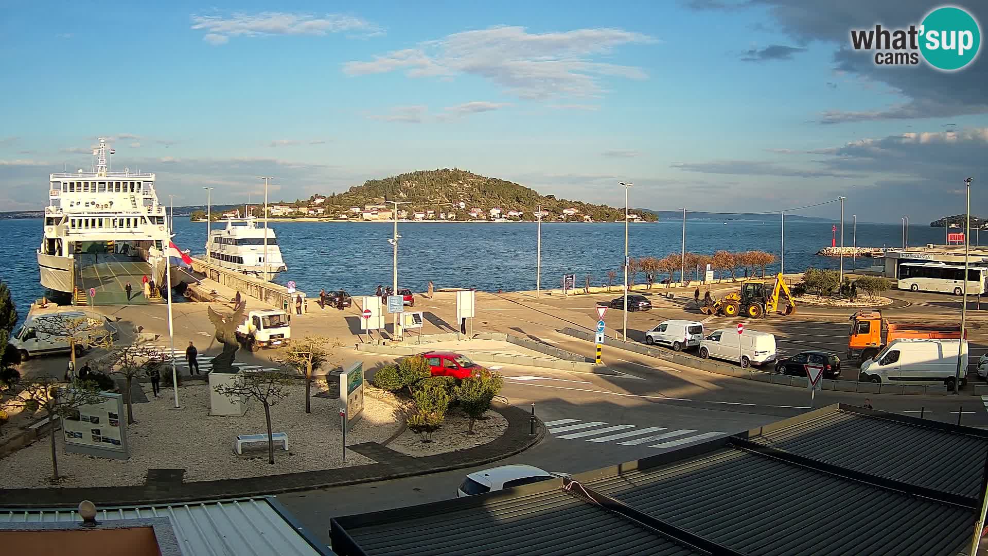 UGLJAN Webcam – Preko-Fähre nach Zadar