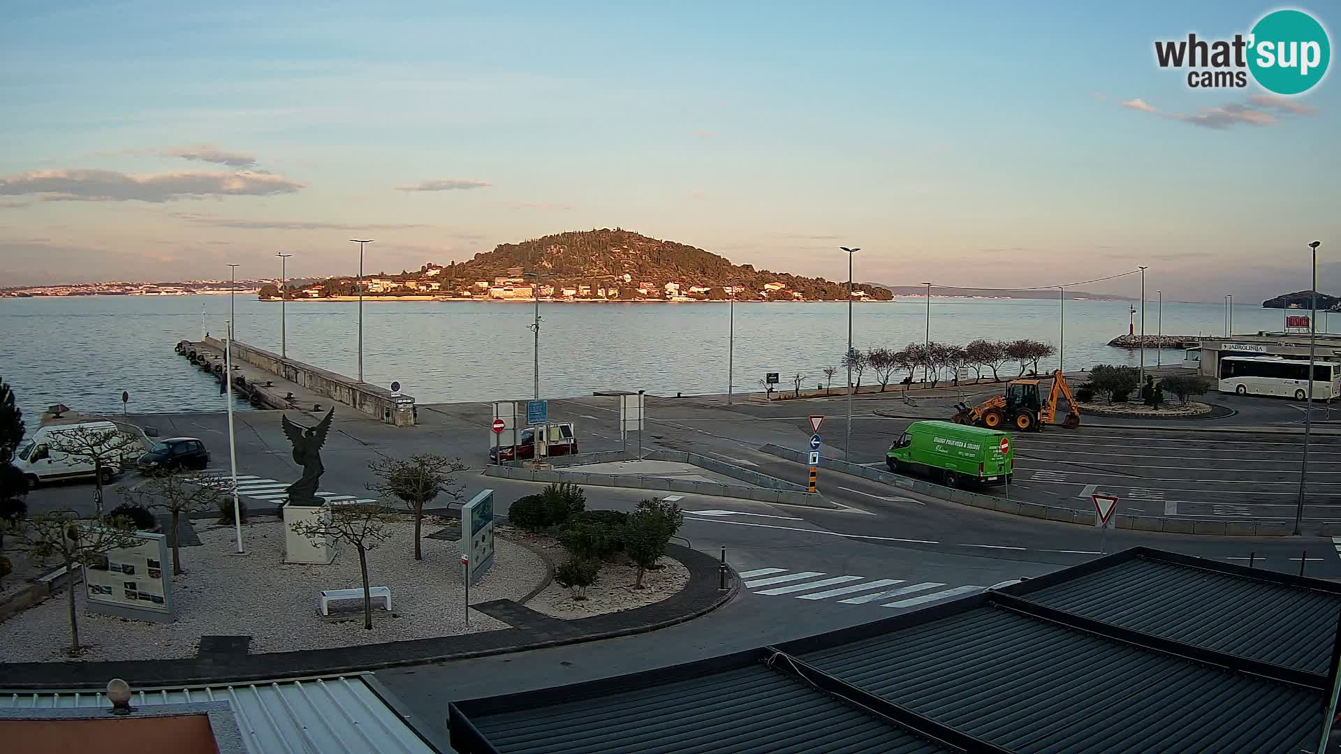 Spletna kamera Ugljan – trajekt Preko – Zadar