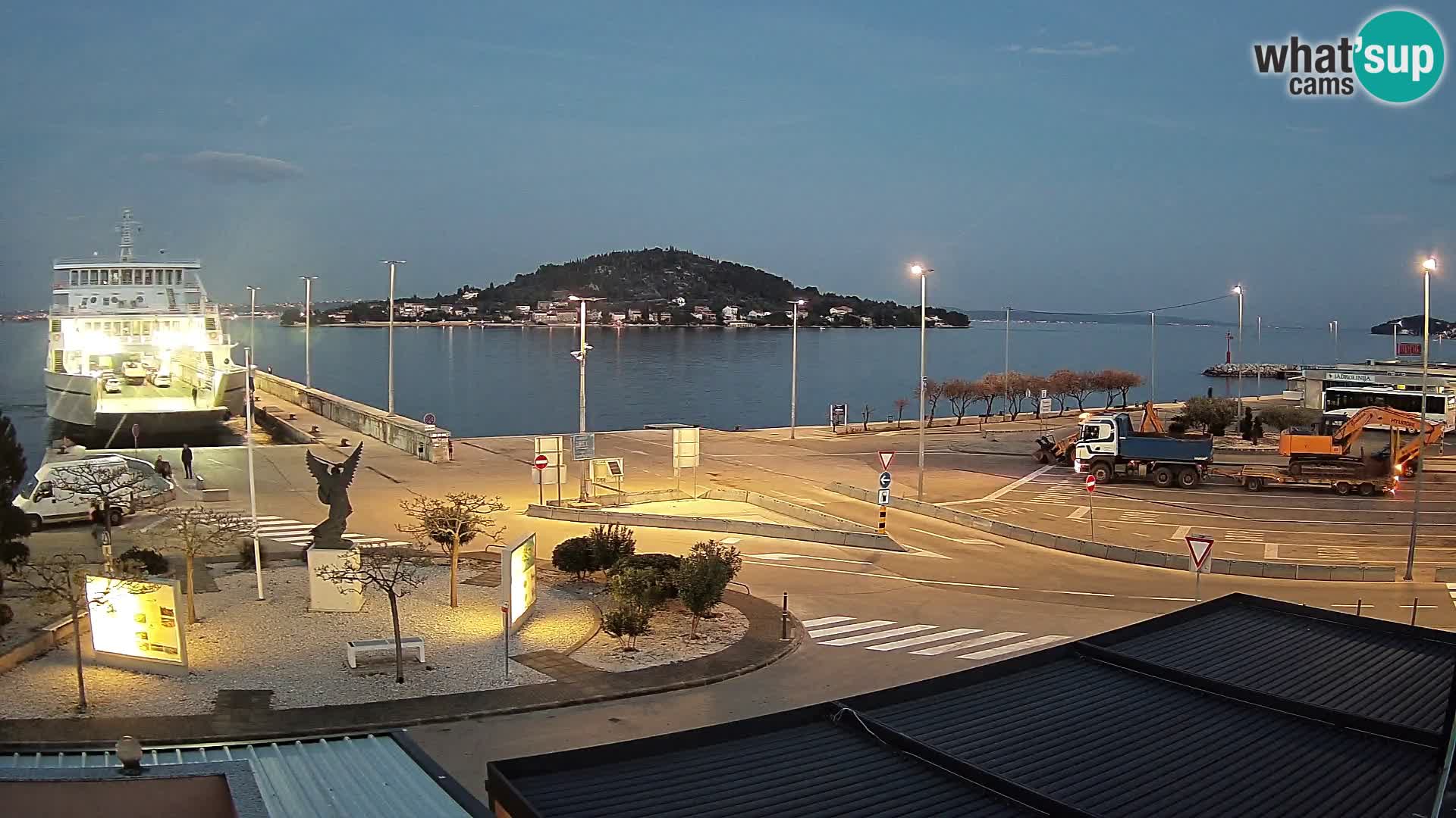 Cámara web UGLJAN – Transportar de Preko a Zadar