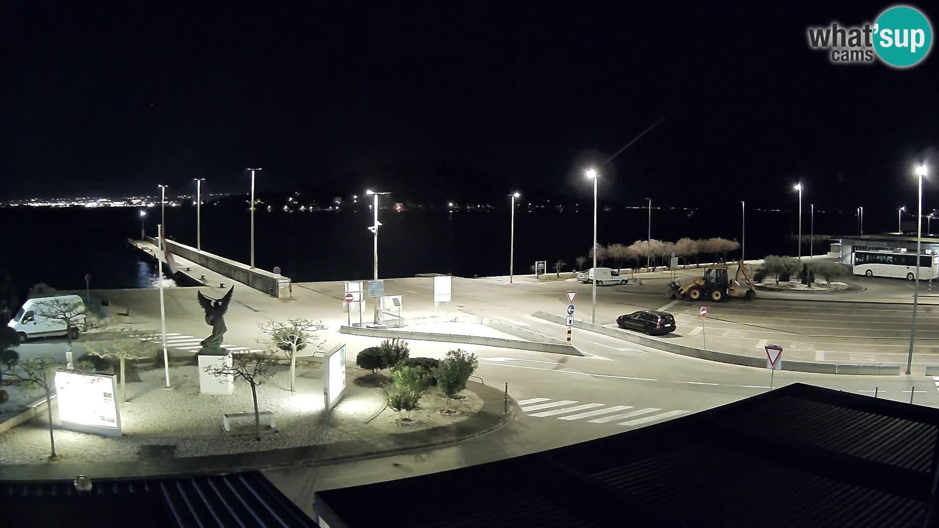 Webcam Ugliano – terminal traghetto da Preko a Zara