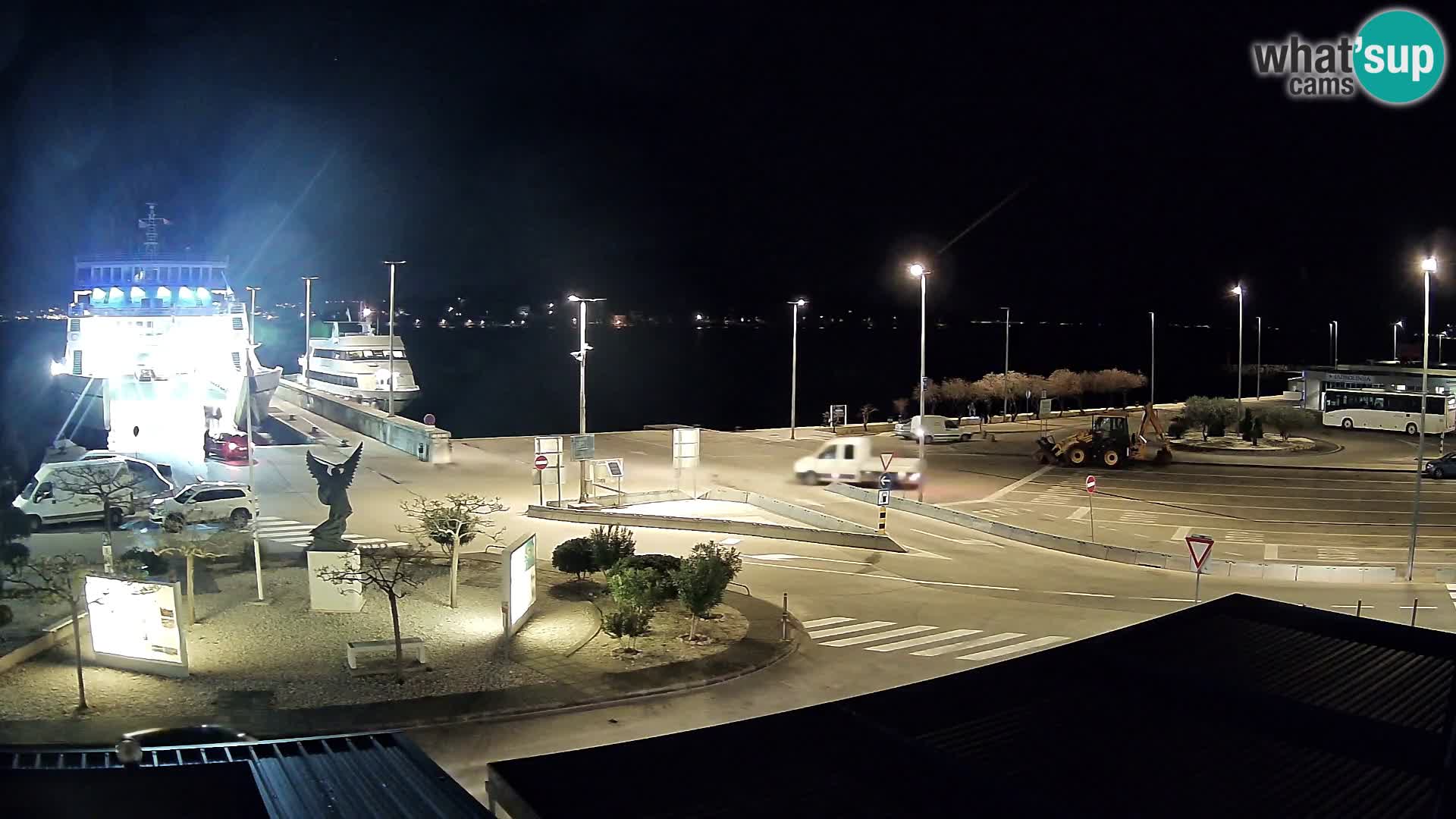 Webcam Ugljan – Preko Ferry to Zadar