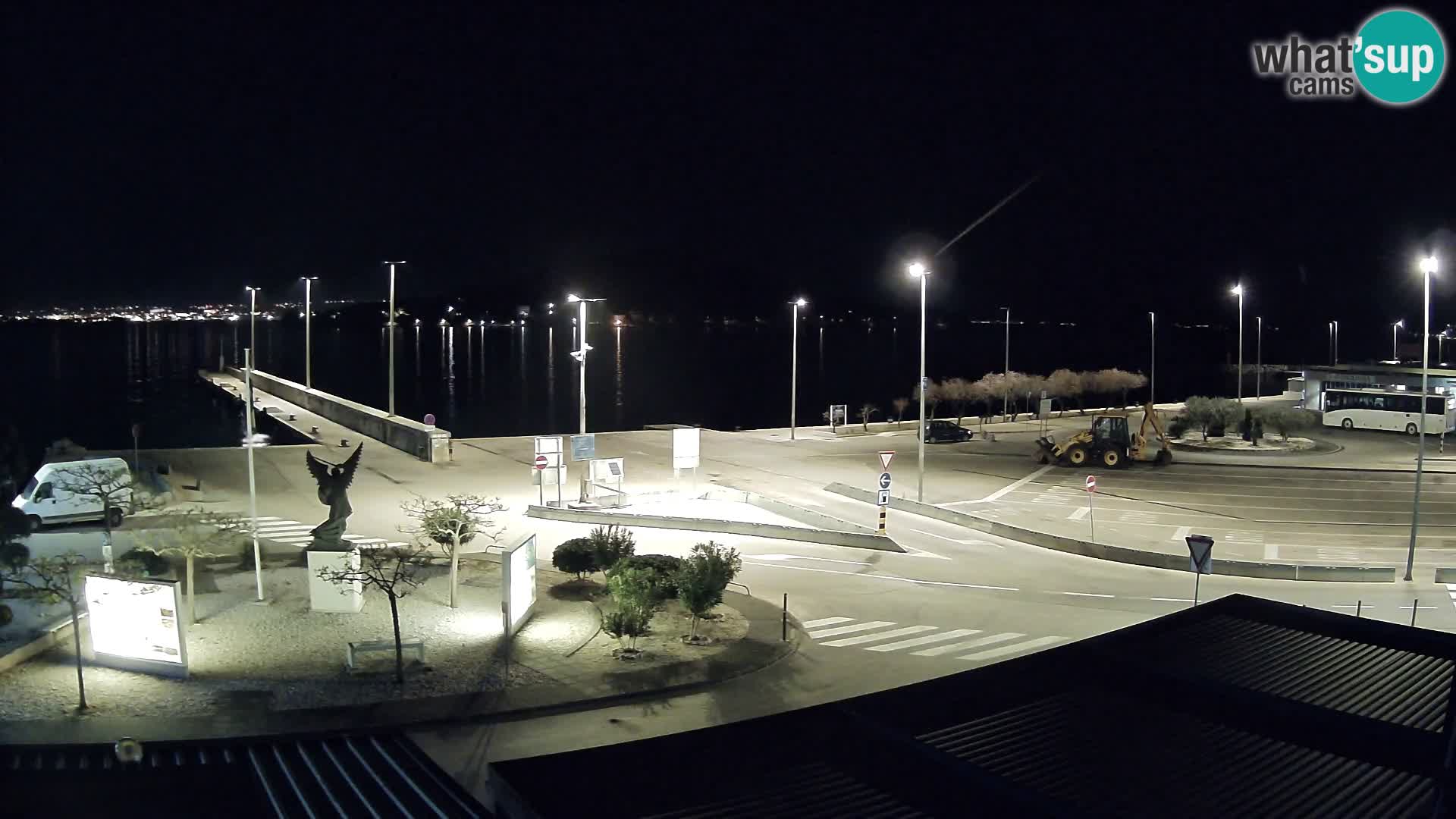 Webcam Ugliano – terminal traghetto da Preko a Zara