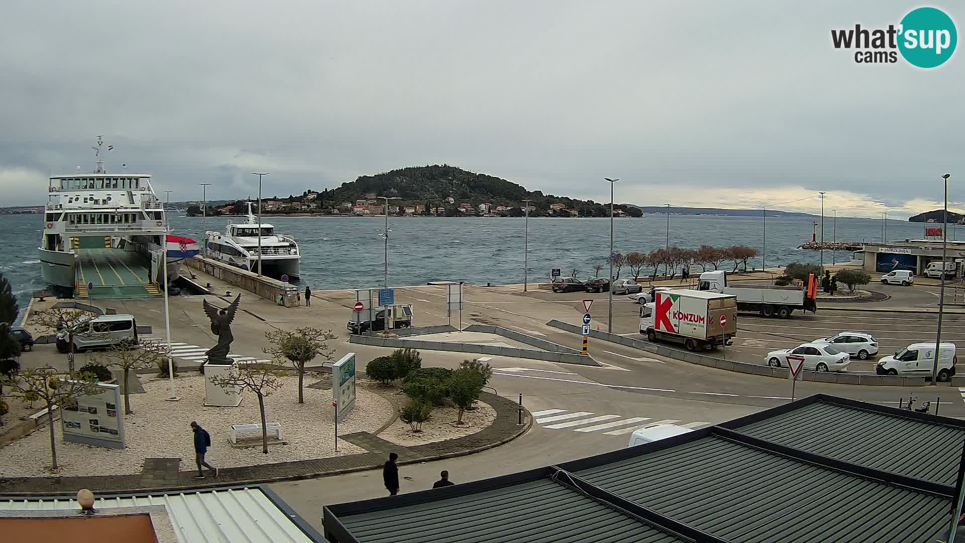 Web cam UGLJAN – Ferry de Preko à Zadar