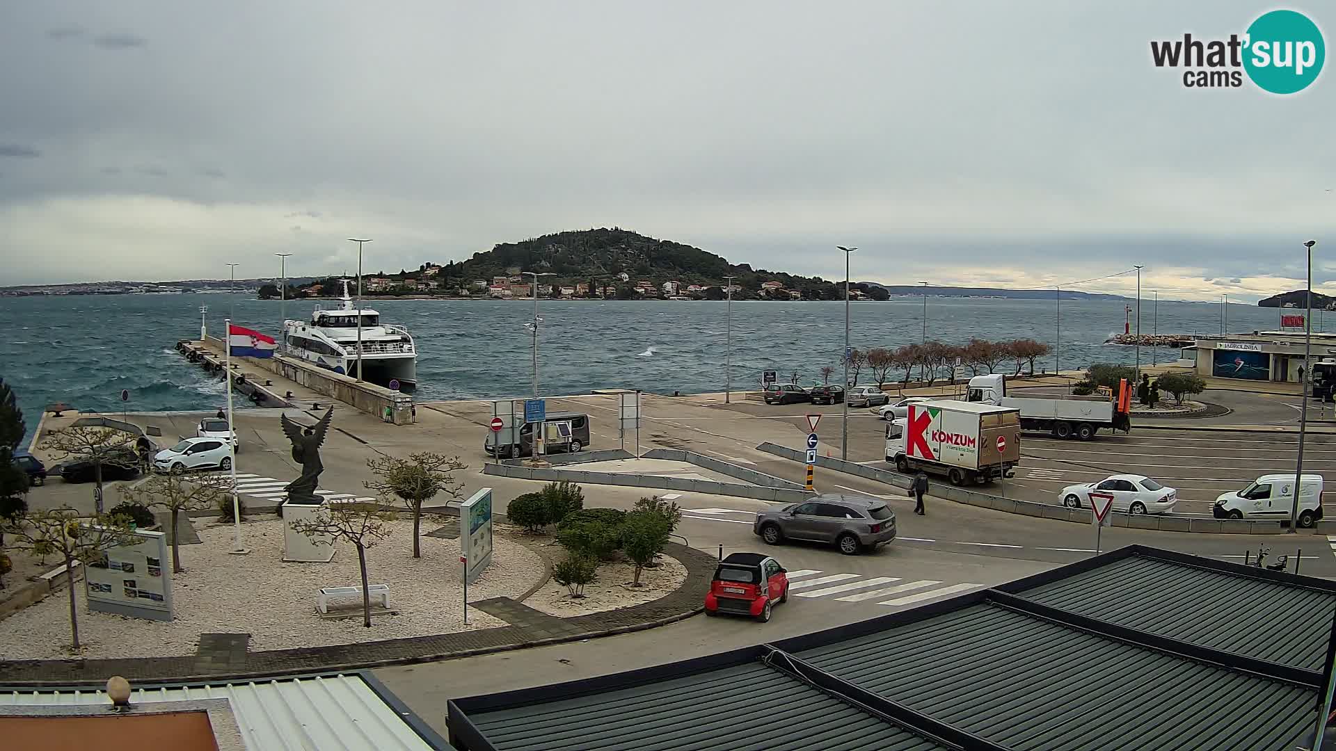 Cámara web UGLJAN – Transportar de Preko a Zadar