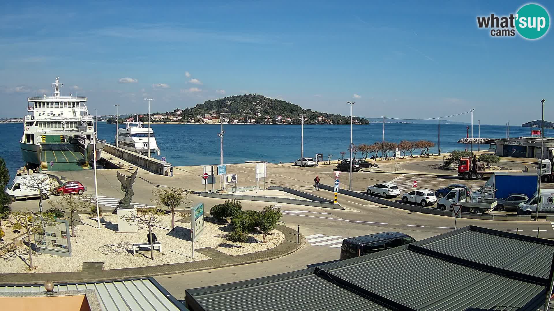 Cámara web UGLJAN – Transportar de Preko a Zadar