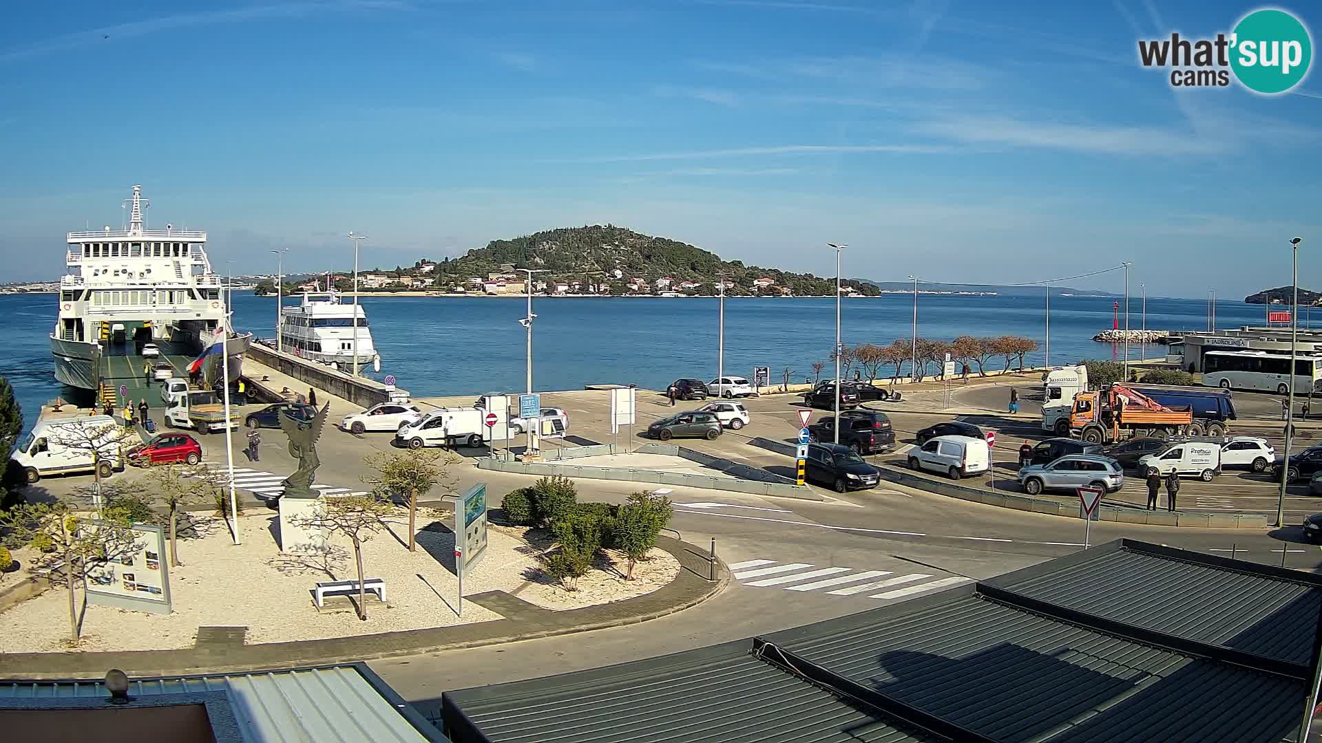 Cámara web UGLJAN – Transportar de Preko a Zadar