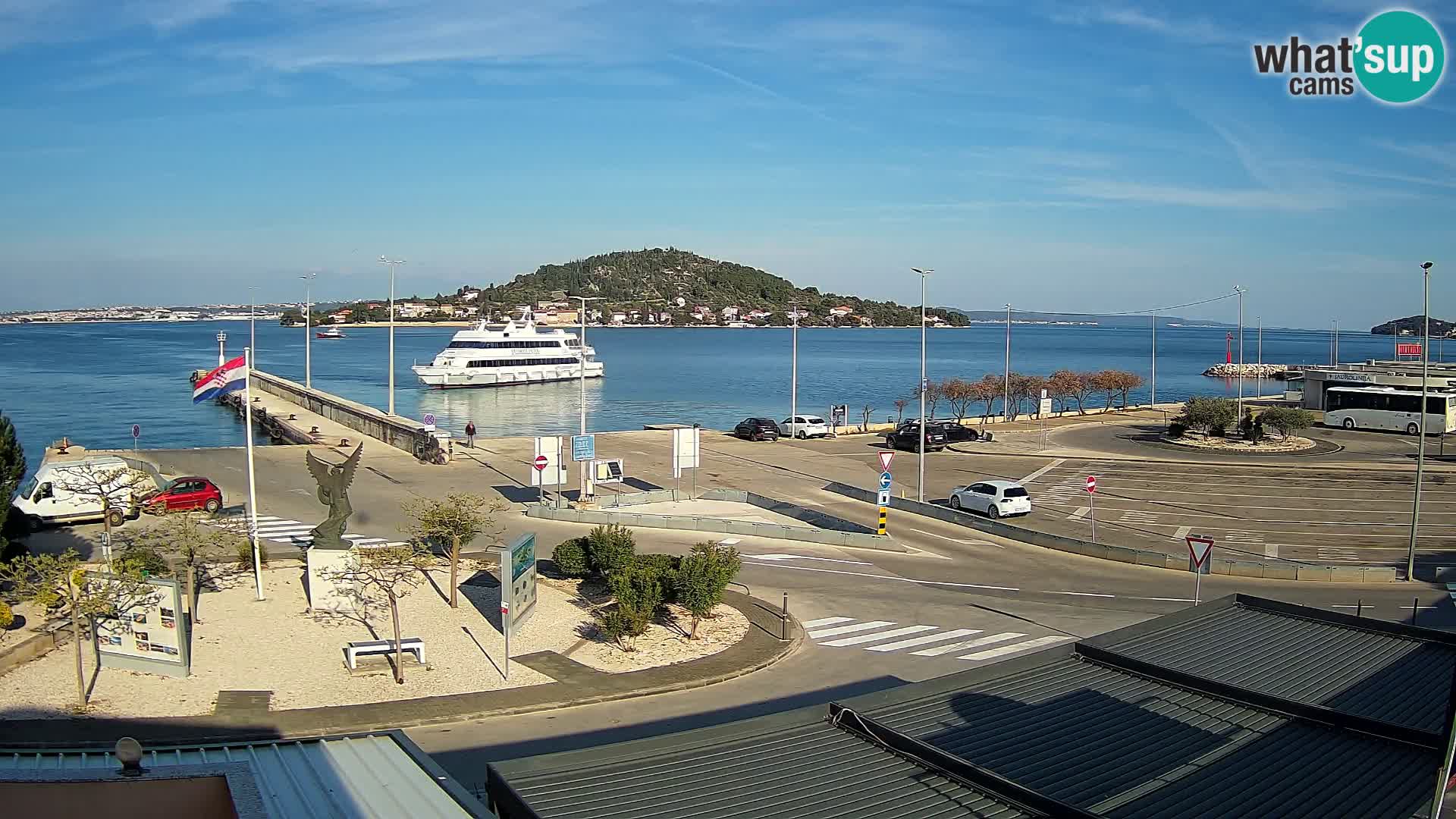 Cámara web UGLJAN – Transportar de Preko a Zadar