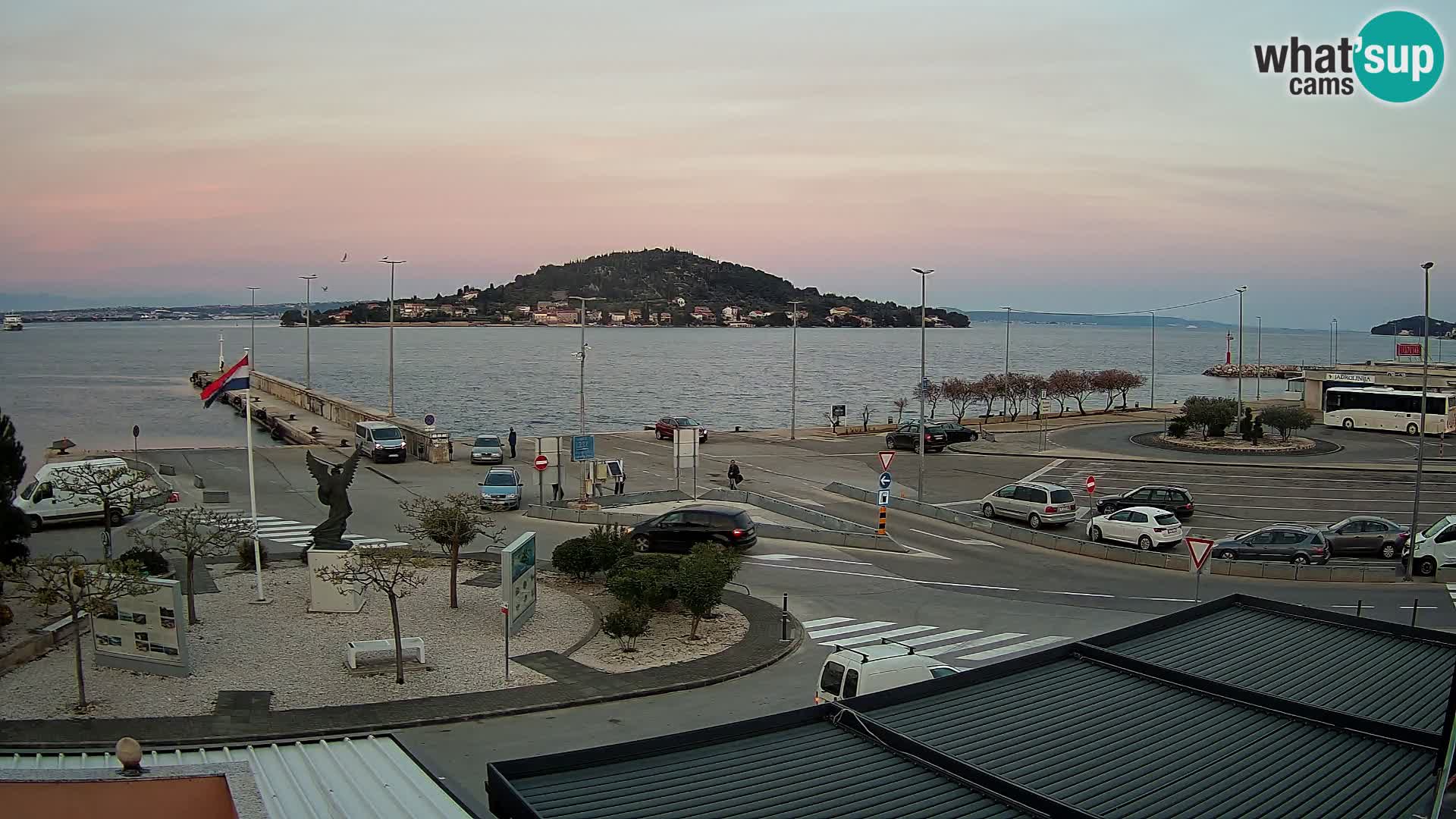 Cámara web UGLJAN – Transportar de Preko a Zadar