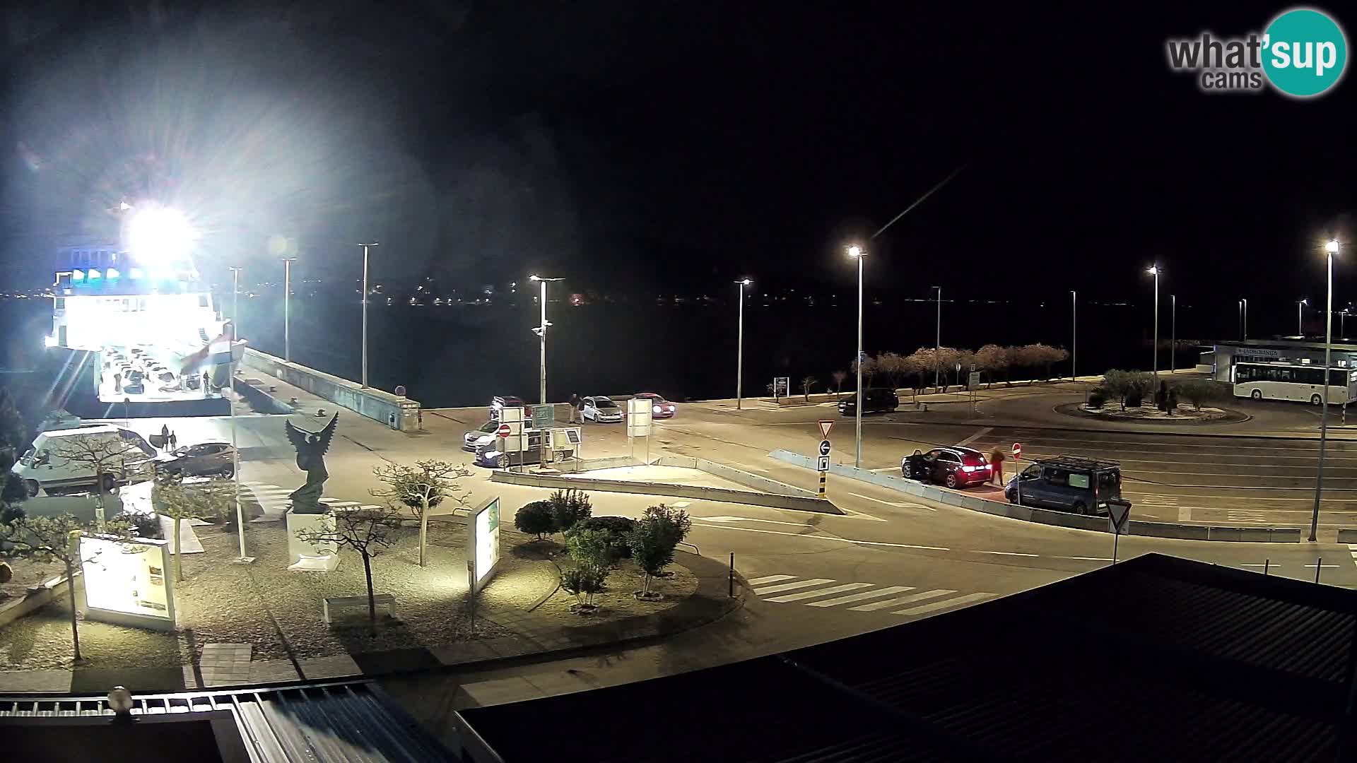 Web kamera Ugljan – Preko trajekt za Zadar