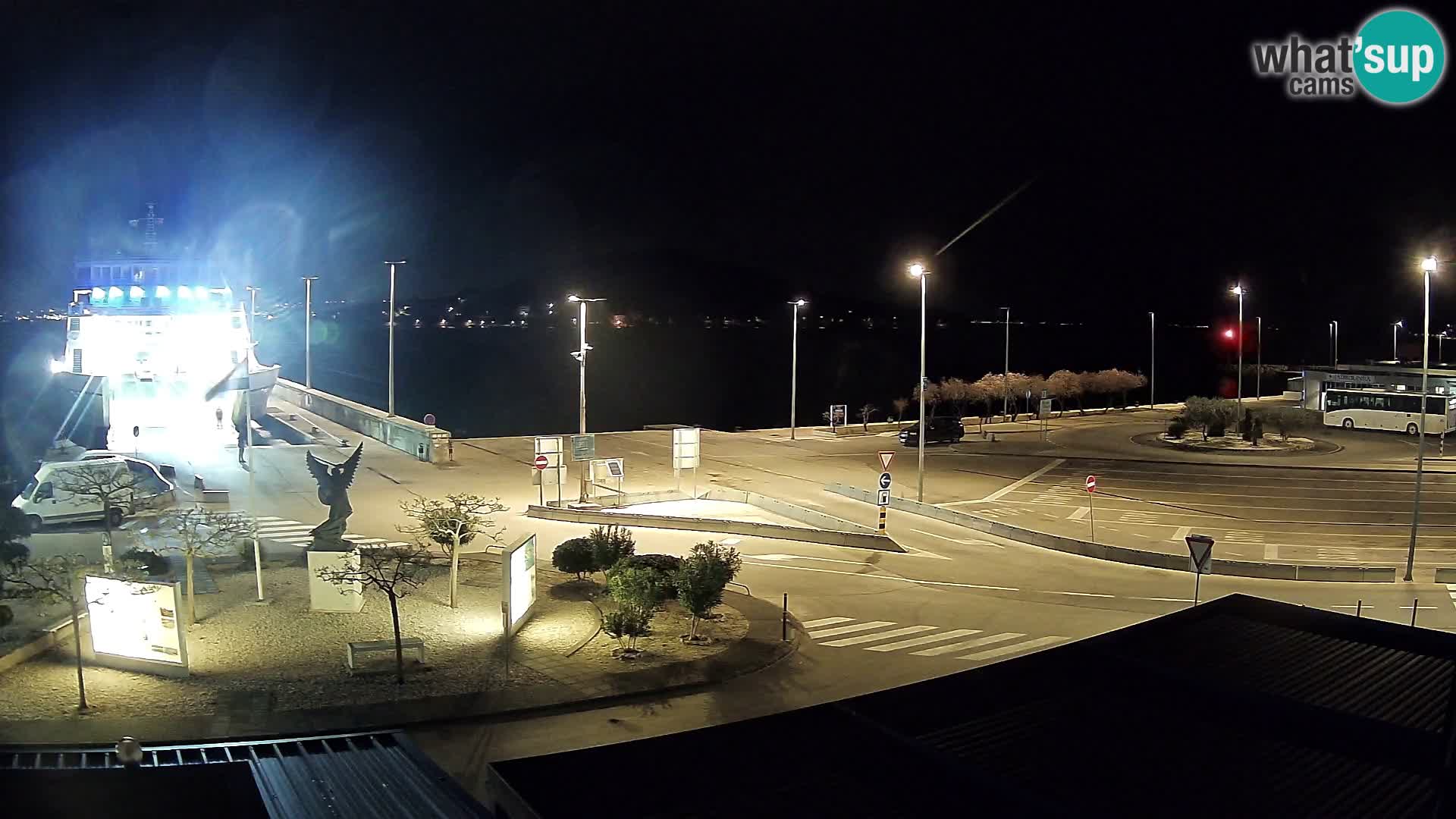 Web kamera Ugljan – Preko trajekt za Zadar