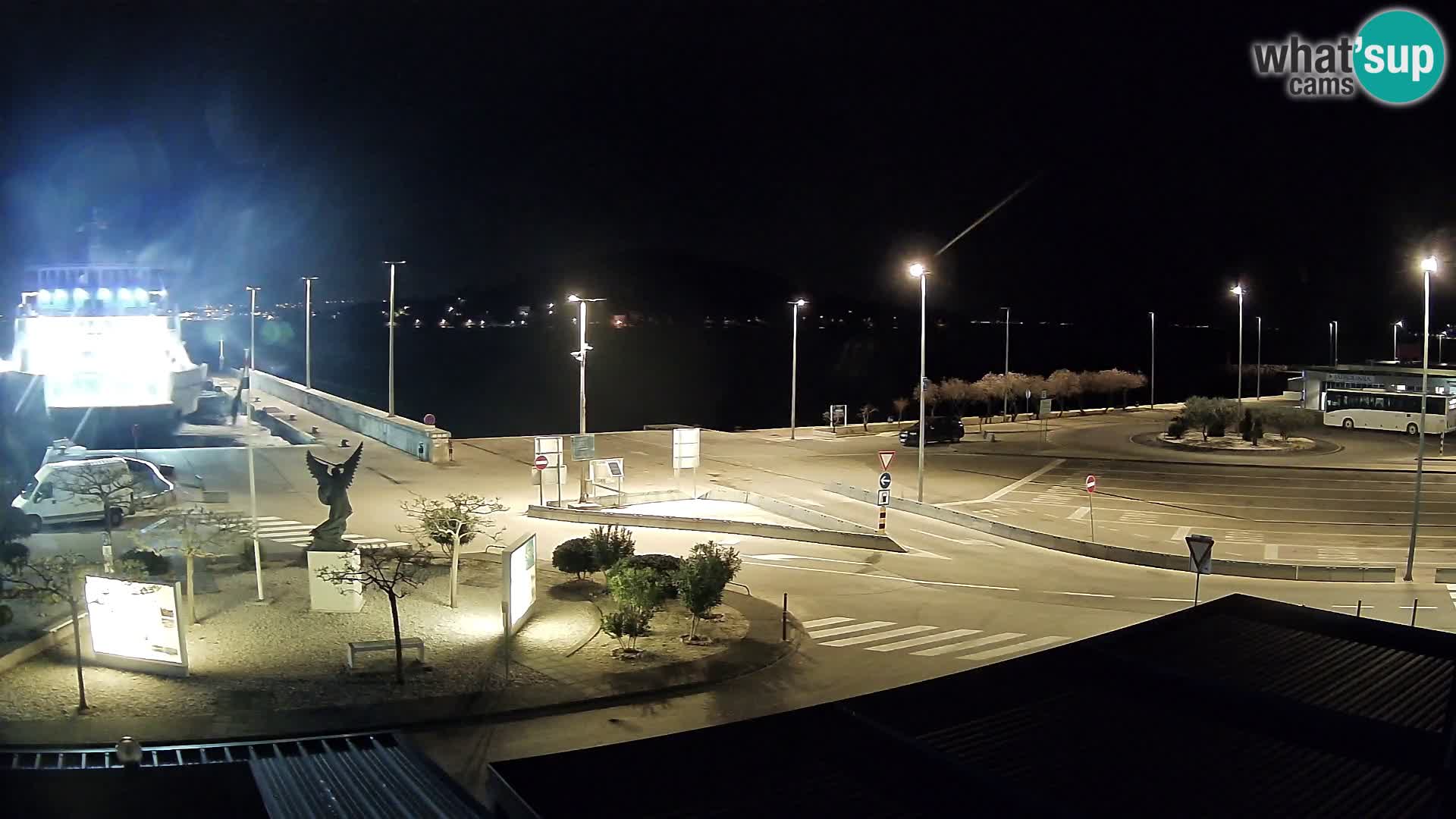 Web kamera Ugljan – Preko trajekt za Zadar