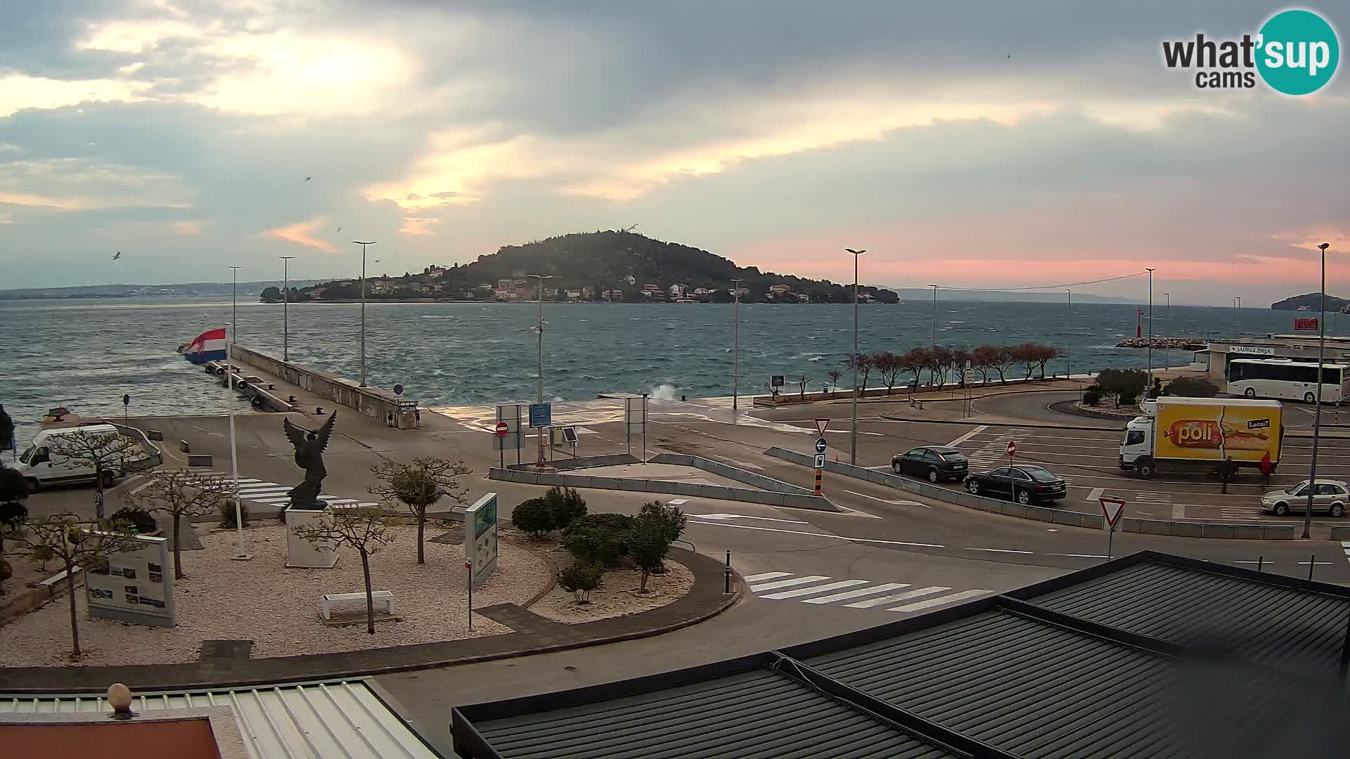 Cámara web UGLJAN – Transportar de Preko a Zadar