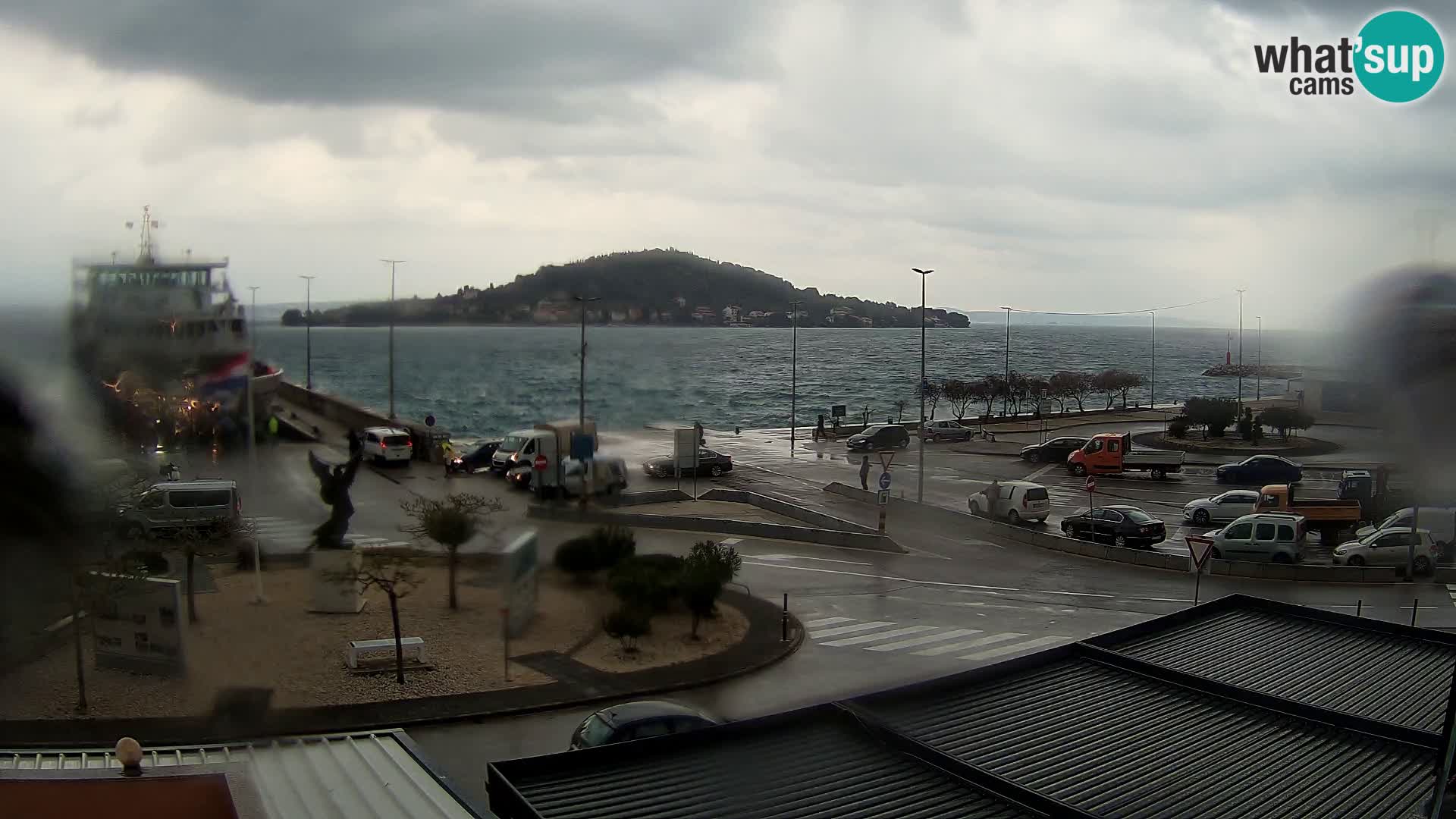 Spletna kamera Ugljan – trajekt Preko – Zadar
