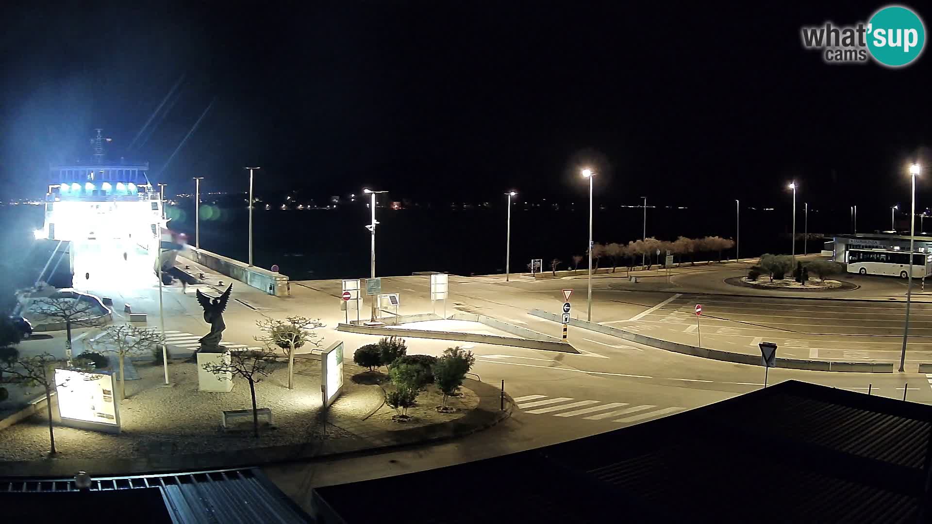 Webcam Ugljan – Preko Ferry to Zadar