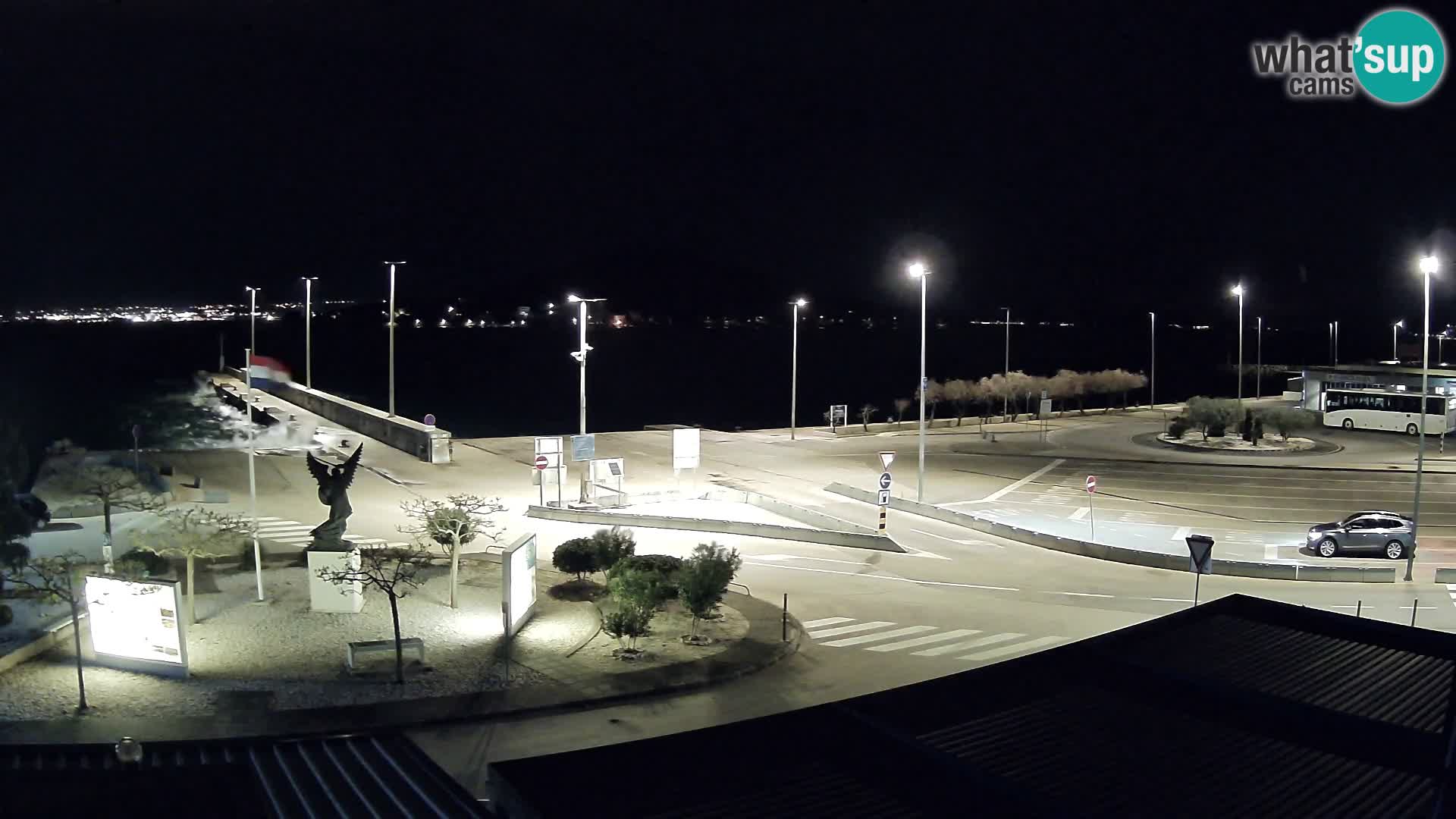 Webcam Ugliano – terminal traghetto da Preko a Zara