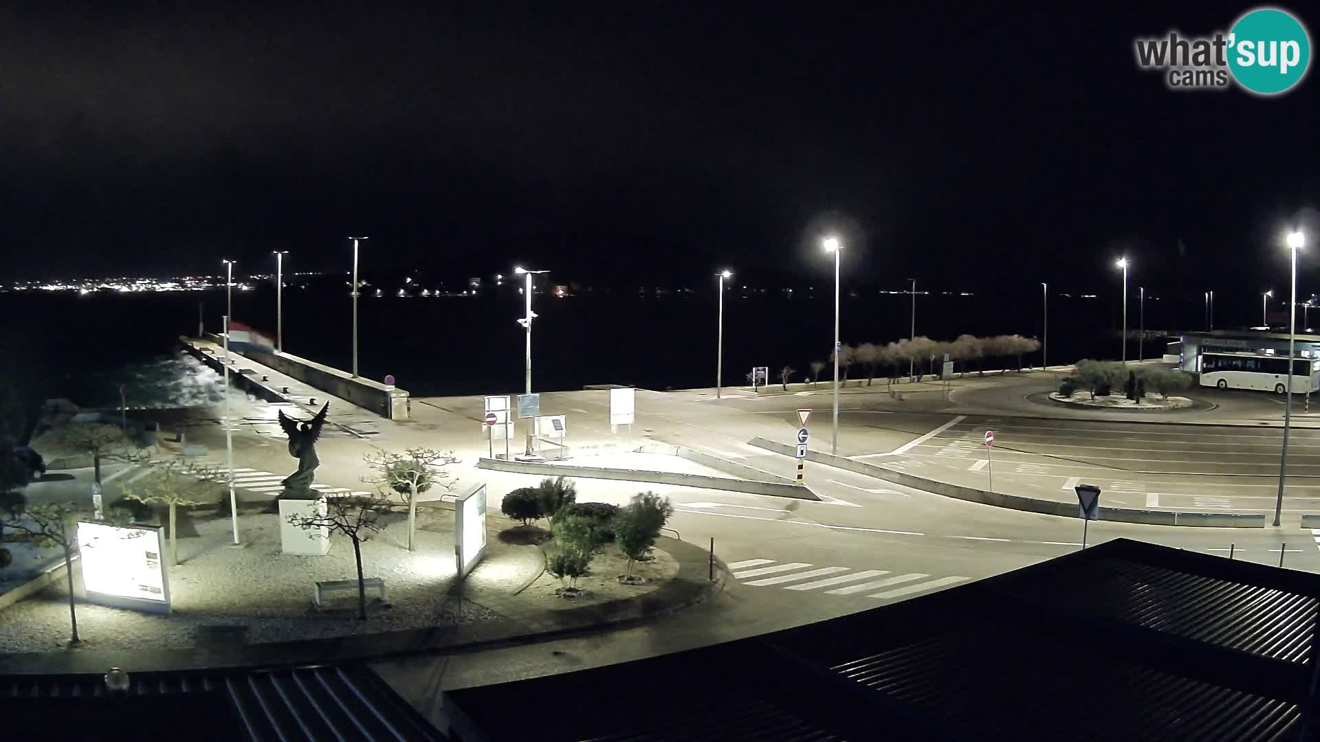 Webcam Ugliano – terminal traghetto da Preko a Zara